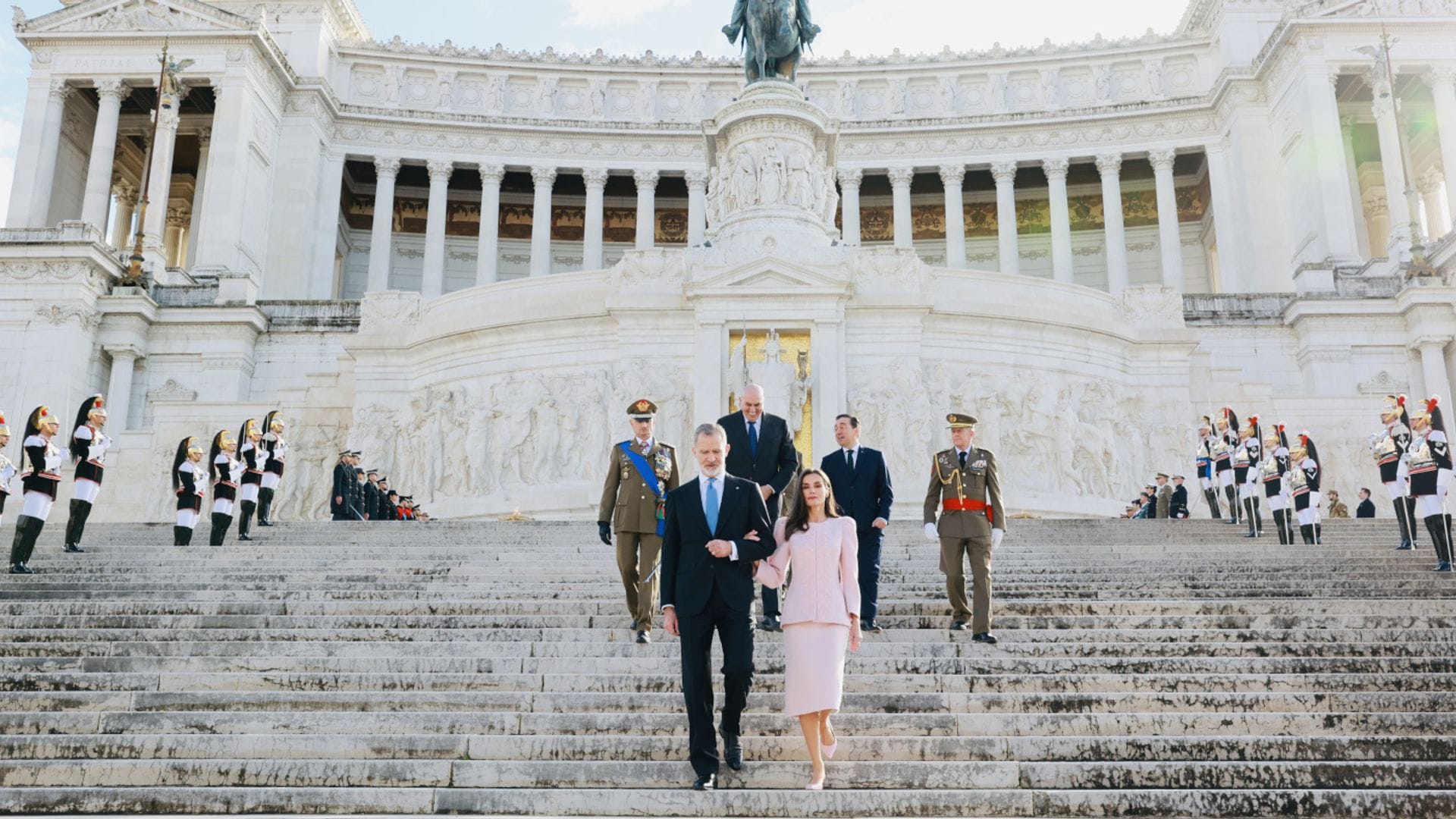 Las mejores imágenes de los Reyes en su viaje de estado a Italia