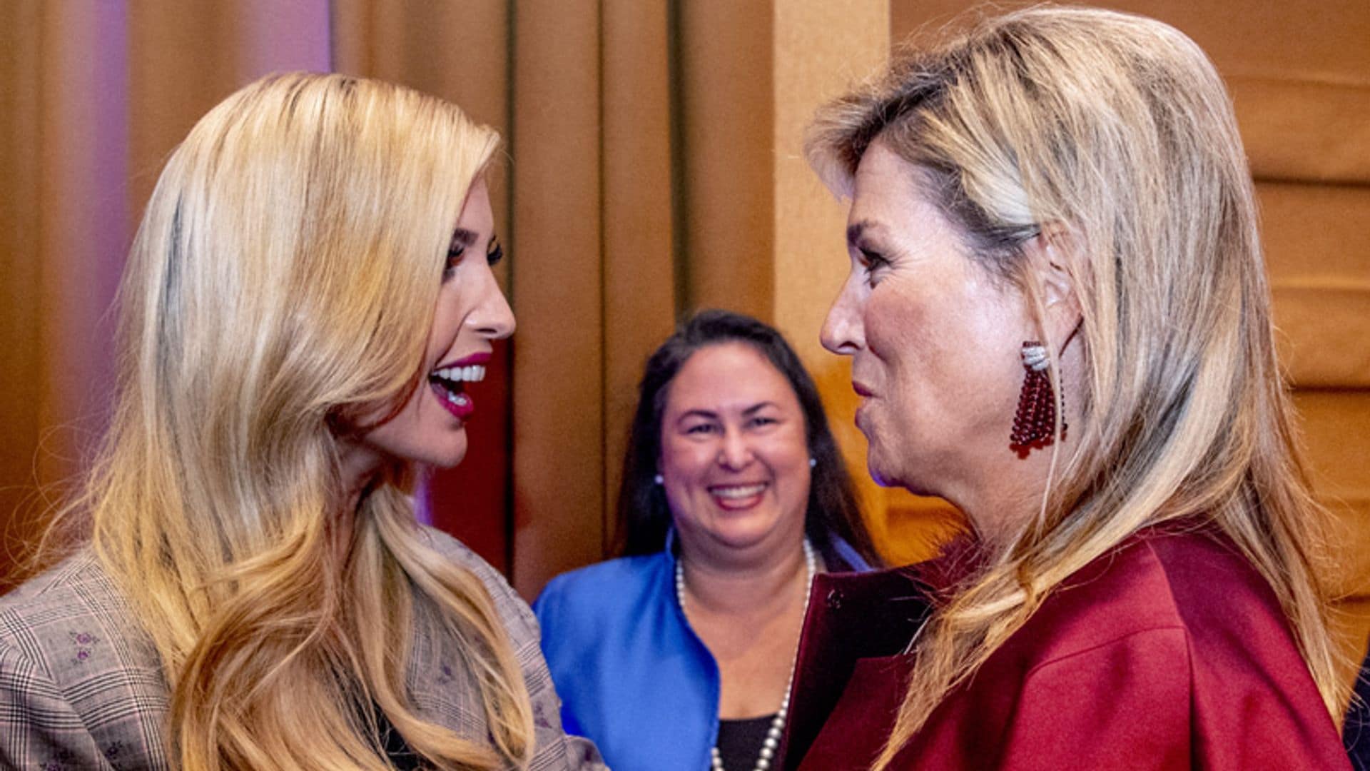 Ivanka Trump encuentra en Máxima de Holanda su nueva inspiración