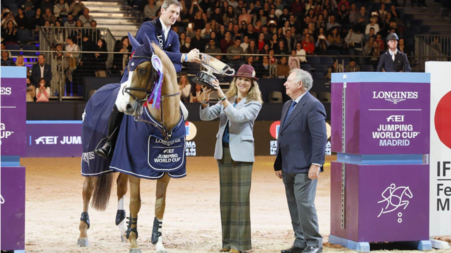 La Madrid Horse Week, el motivo por el que la infanta Elena no ha acompañado a su padre a la F1