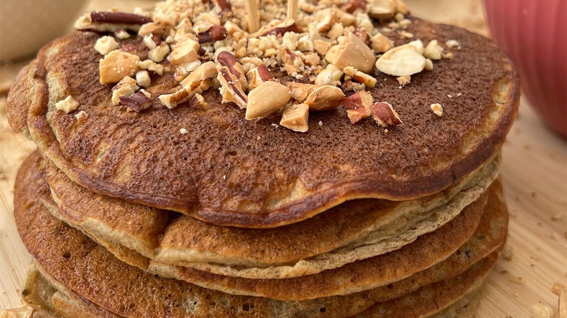 Tortitas de avena con frutos secos