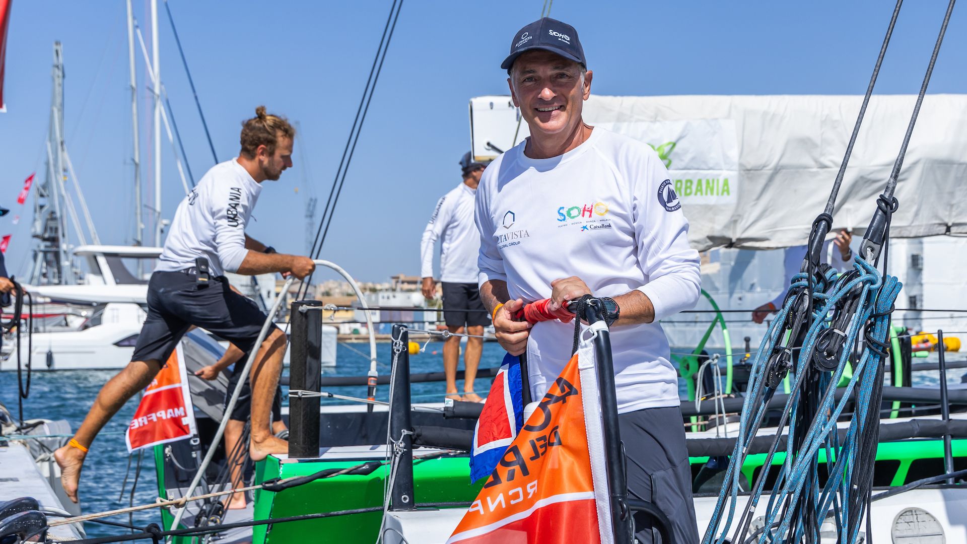 Javier Banderas en la Copa del Rey MAPFRE