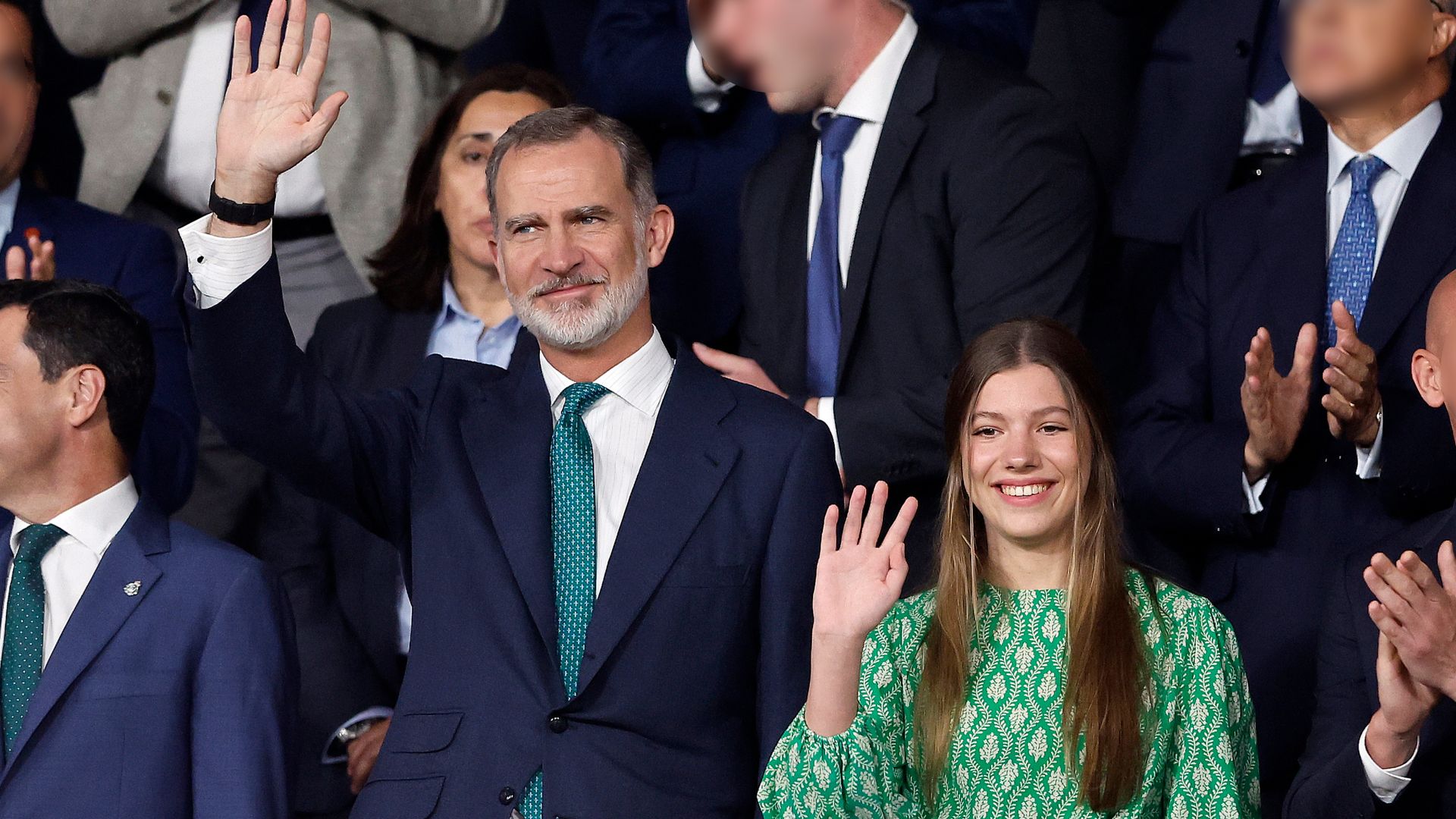 La infanta Sofía acompañará al rey Felipe VI en la final de la Eurocopa que enfrenta a España e Inglaterra en Berlín