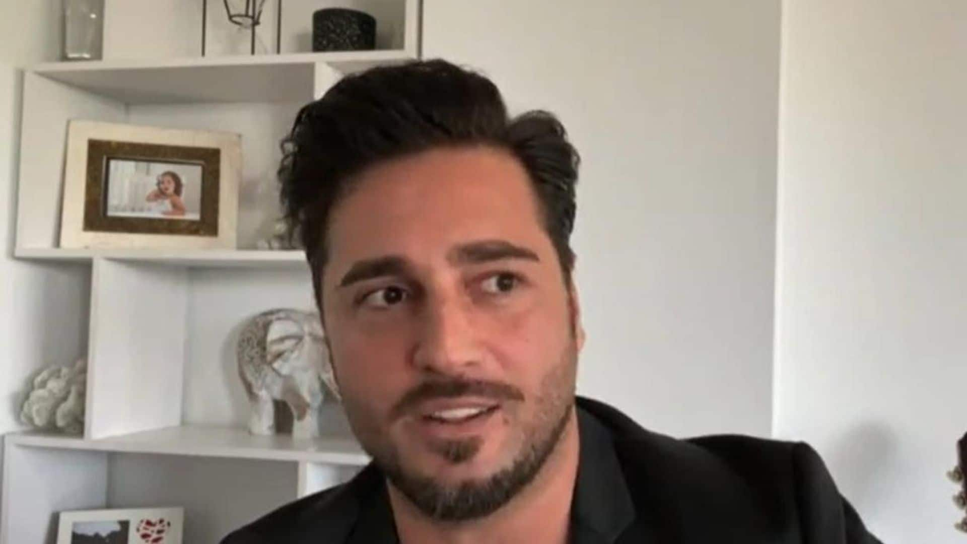 David Bustamante cuenta su deseo tras el confinamiento: 'Tengo muchas ganas de visitar a mis padres'