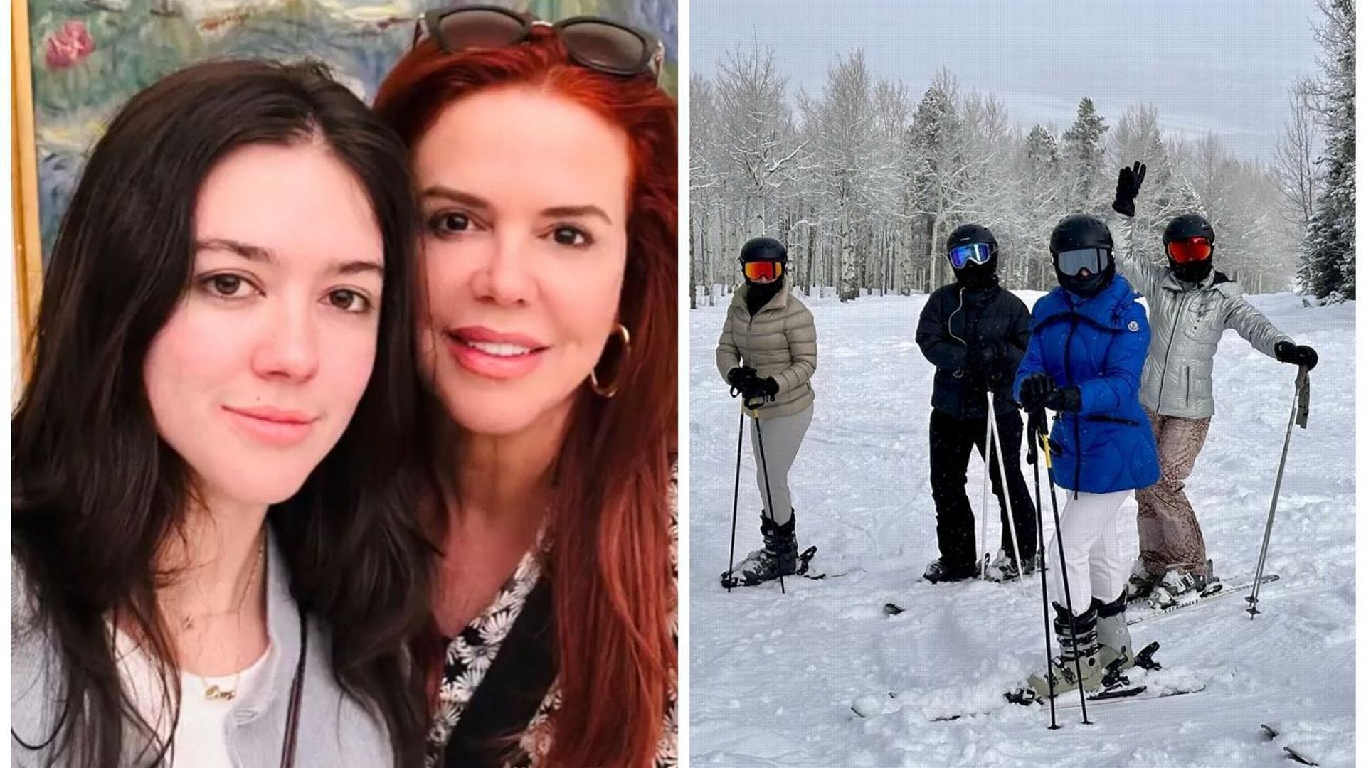 Desde Aspen, María Celeste Arrarás celebra los 23 años de su ‘bebé’, su hija Lara