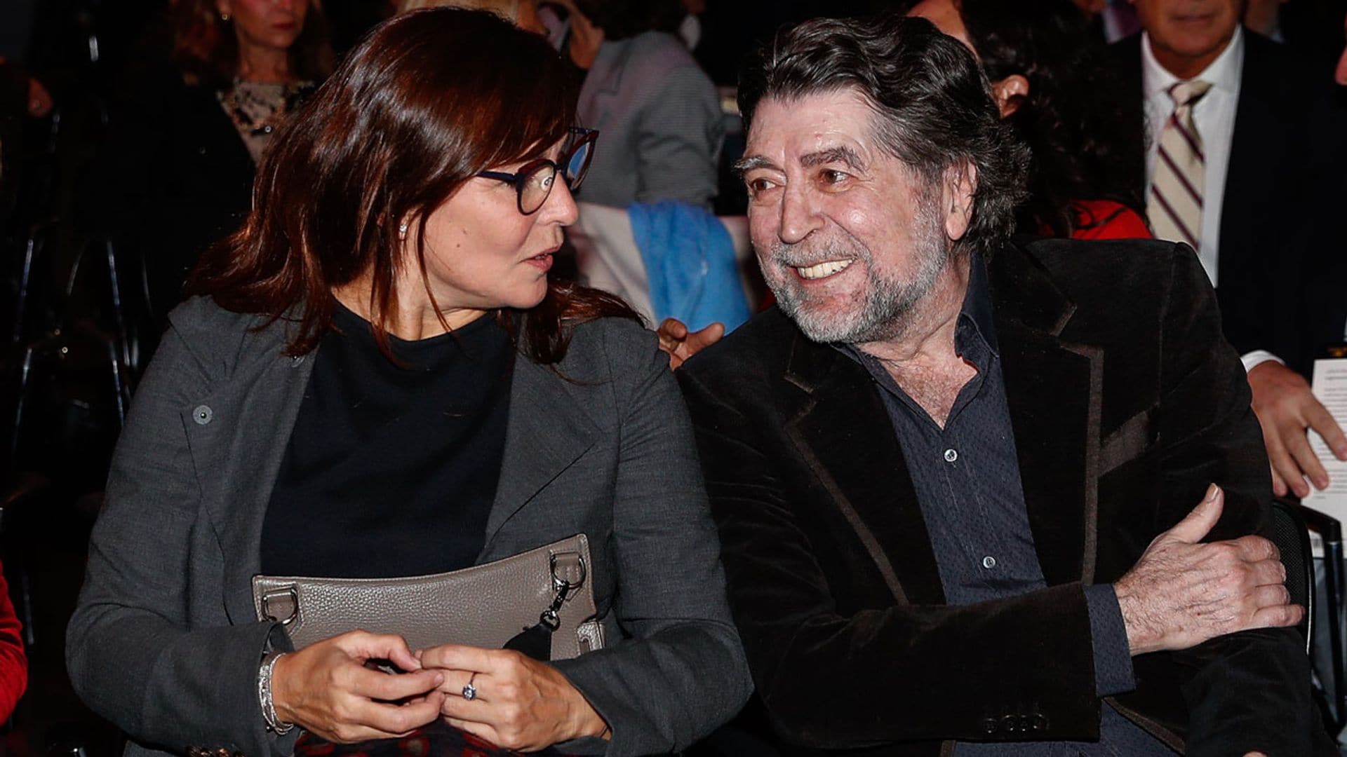 Joaquín Sabina le pide matrimonio a Jimena, su pareja desde hace más de dos décadas