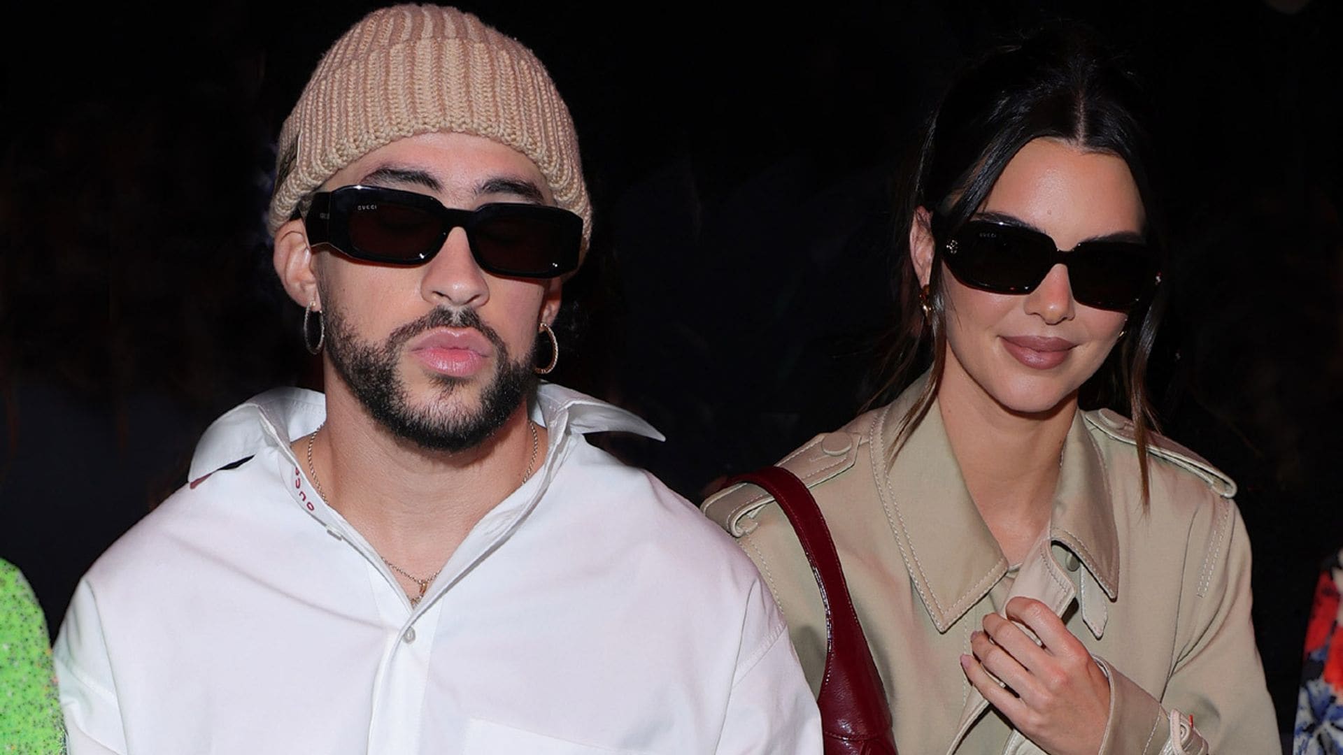 Kendall Jenner y Bad Bunny, una pareja muy FASHION en el 'front row' de Milán