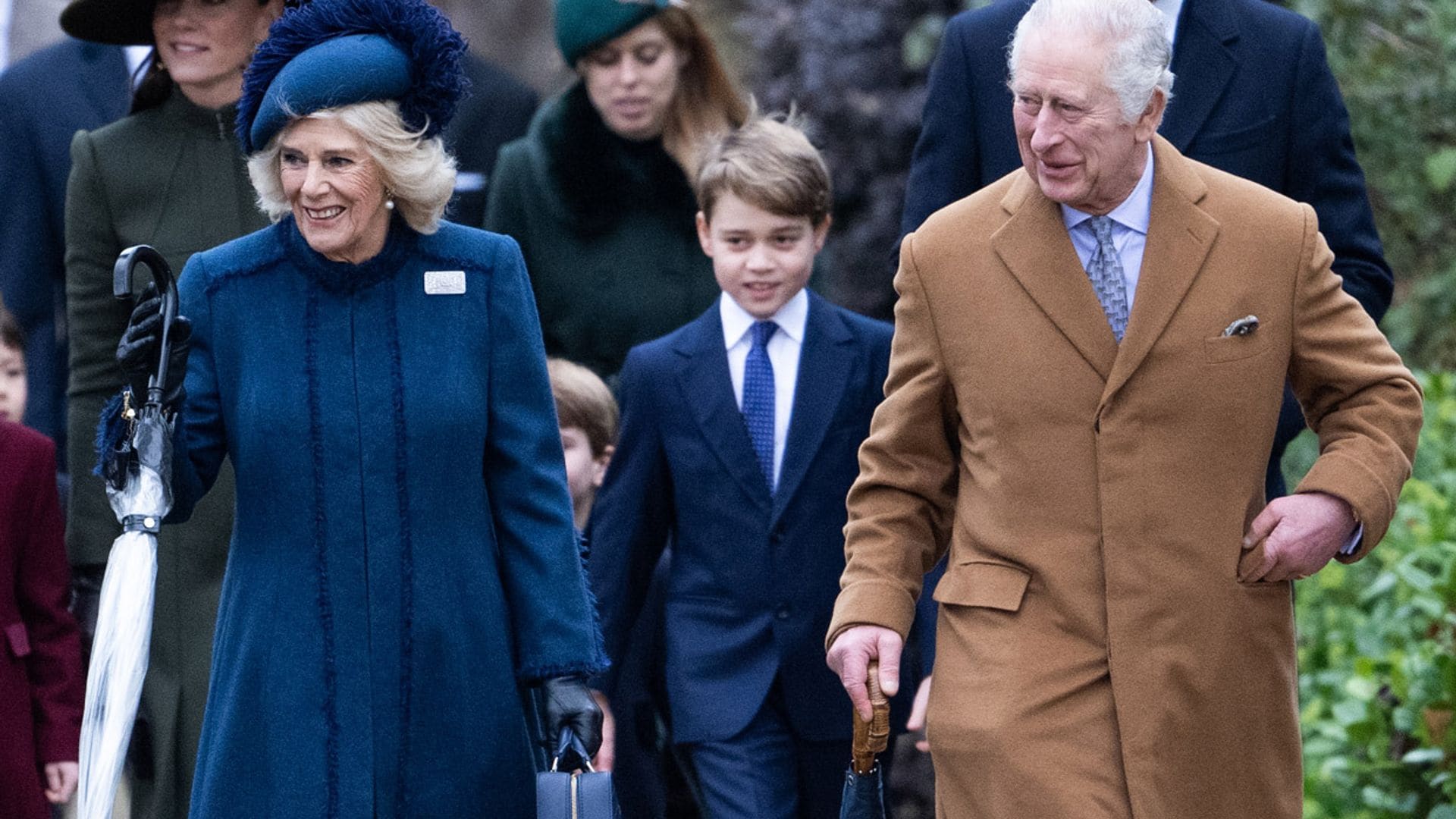 El príncipe George y los nietos de Camilla serán pajes en la coronación