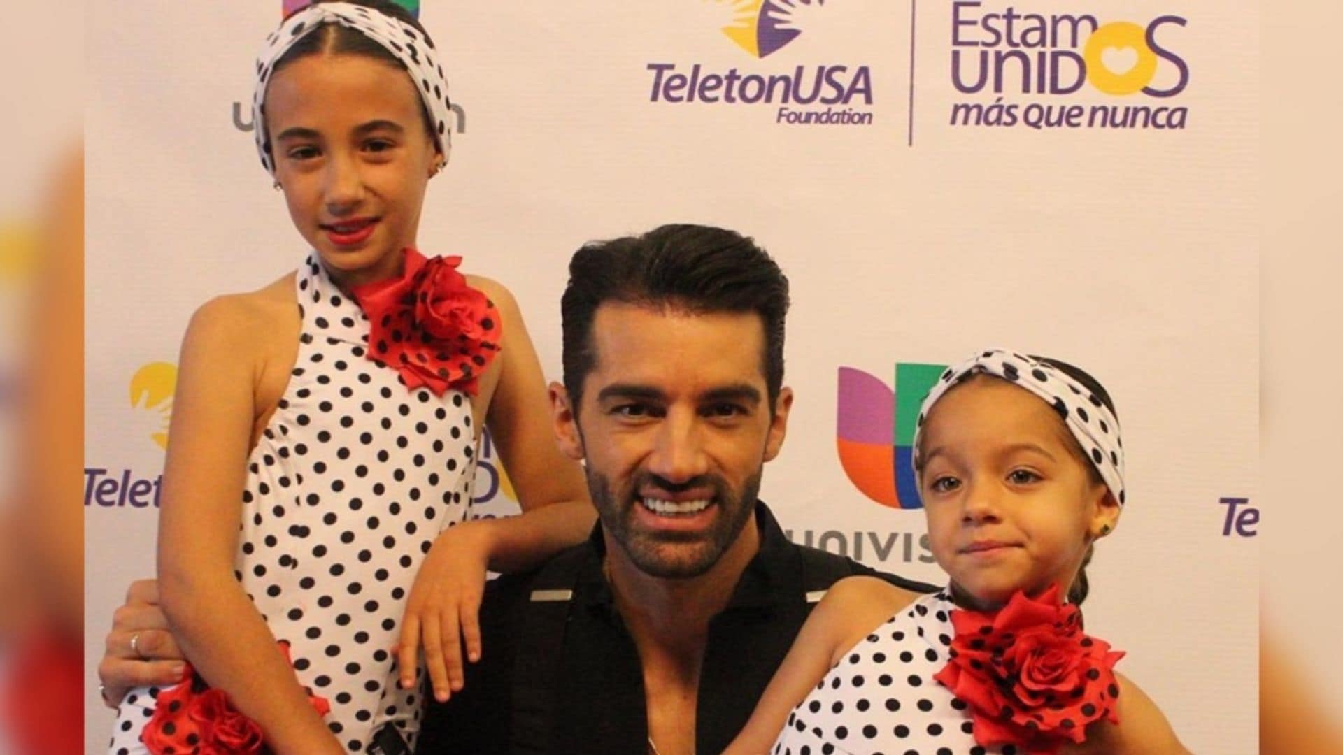 Toni Costa y su hija Alaïa conquistan la pista de baile del Teletón USA 2019