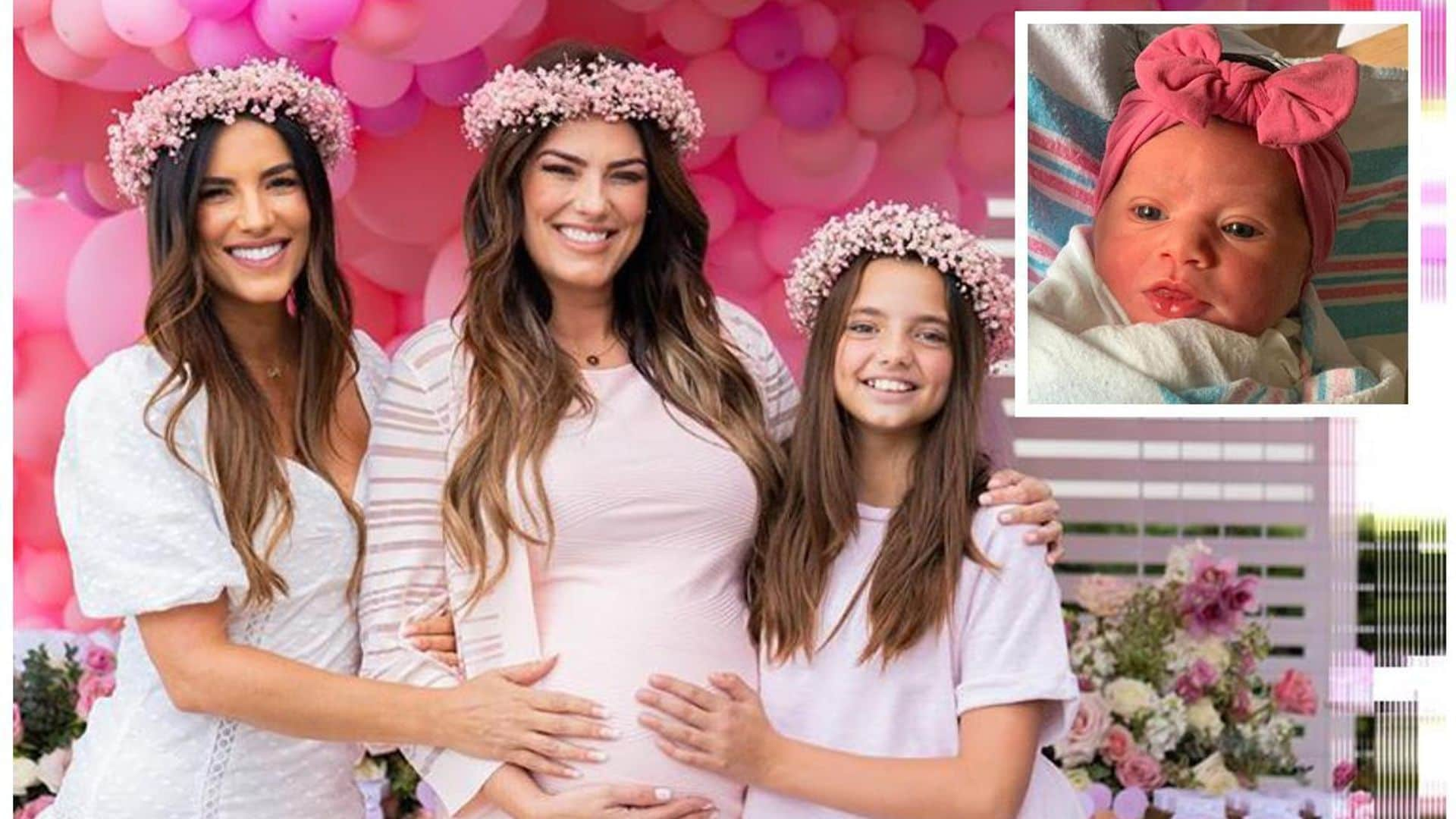 ¡Gaby Espino ya es tía! Así conoció con sus hijos Oriana y Nikolas a la bebé