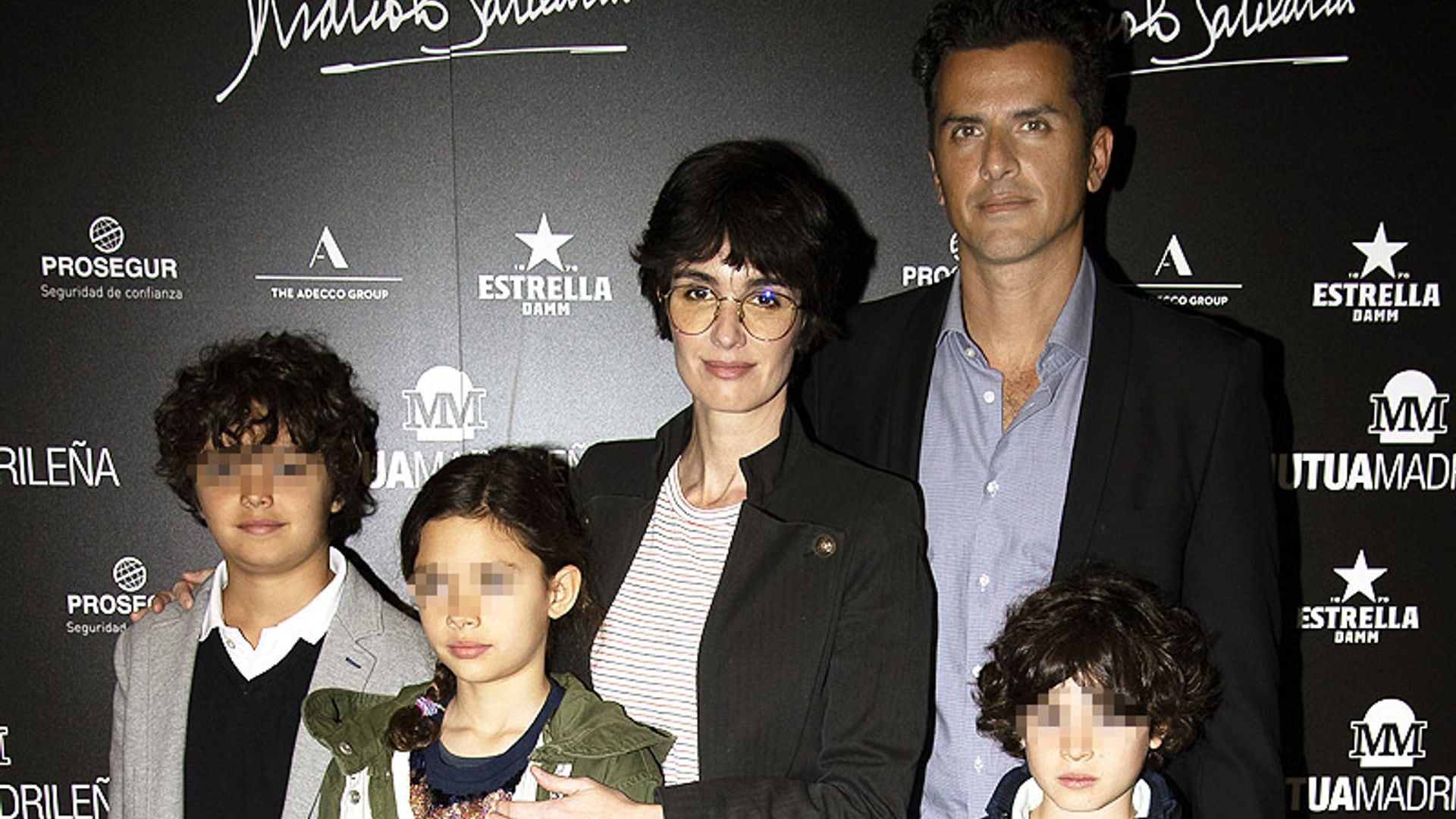 Paz Vega se lleva a sus hijos al Charity Day del Mutua Madrid Open