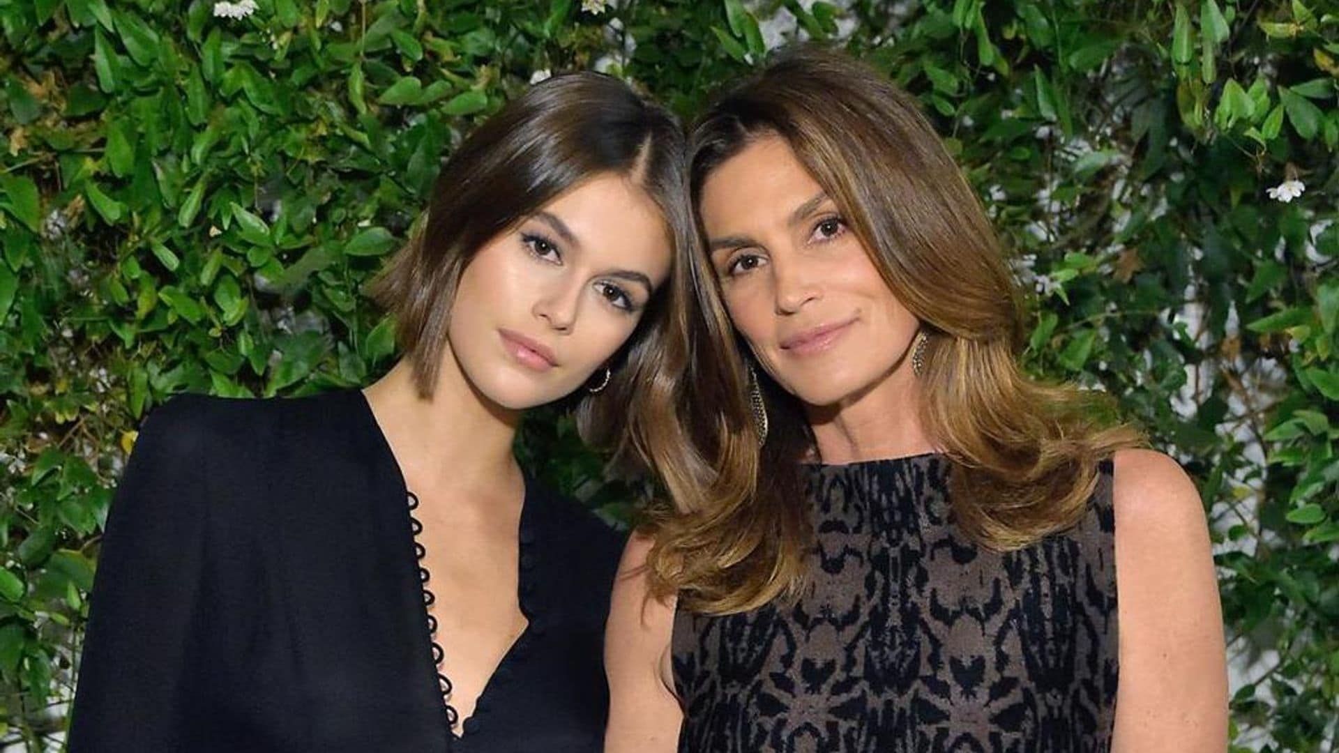 kaia gerber y cindy crawford comparten muchas cosas en com n