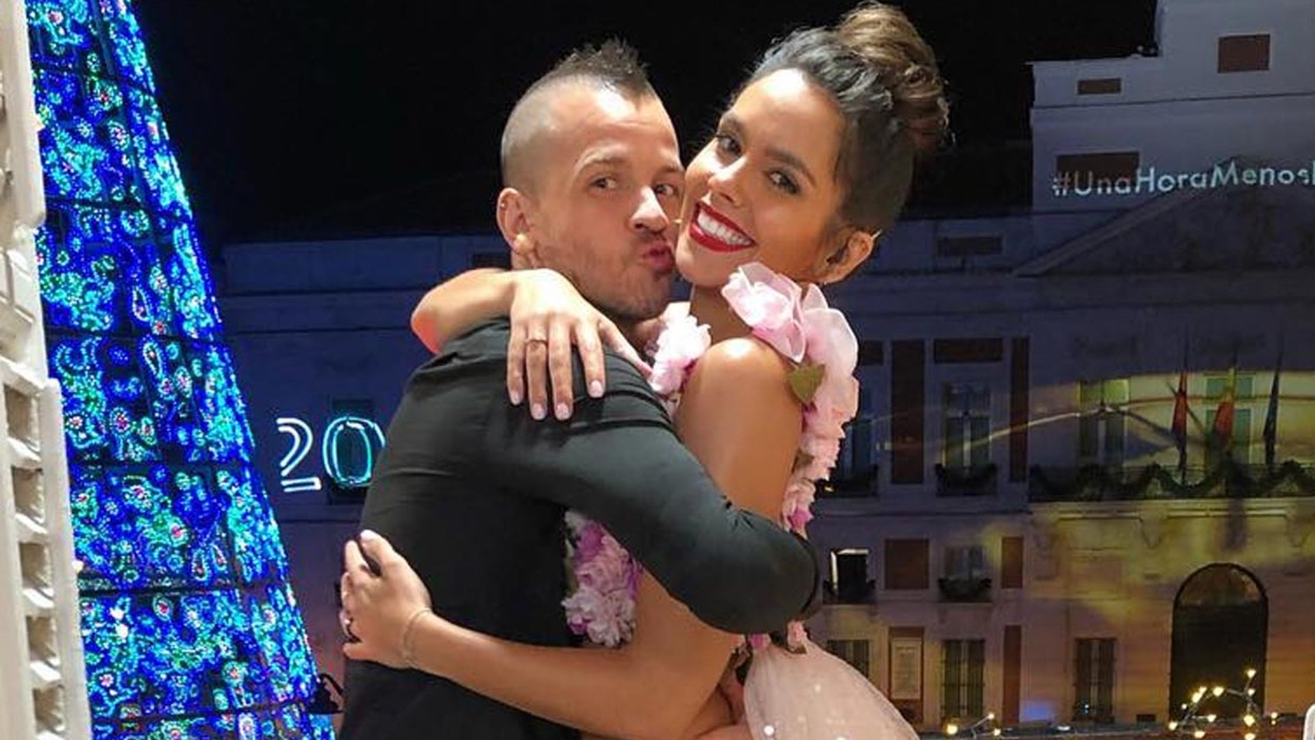 Cristina Pedroche y David Muñoz celebran su cuarto aniversario mostrando su baile de las Campanadas