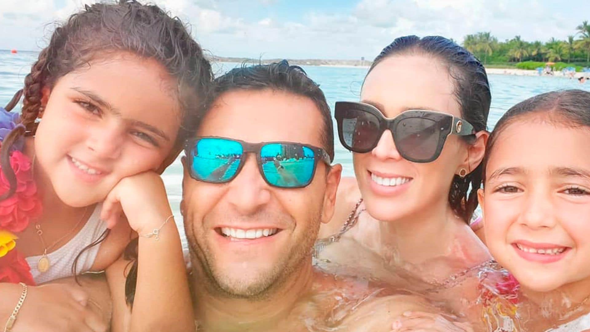 Jacky Bracamontes, la más divertida con sus hijas en sus vacaciones familiares