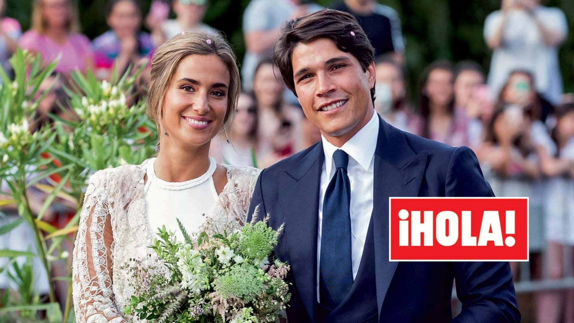 Exclusiva en ¡HOLA!, la romántica y divertida boda de María Pombo