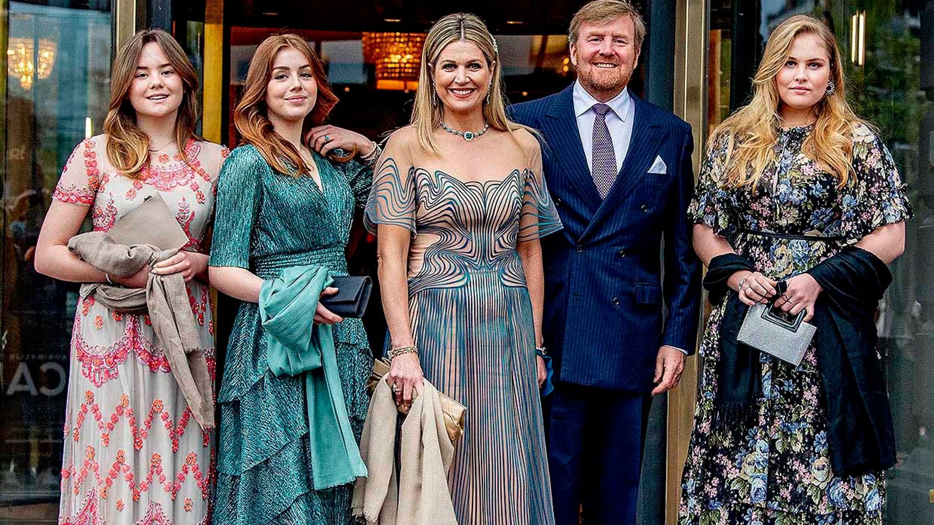 Máxima de Holanda brilla junto a su familia en el inicio de la celebración por su 50 cumpleaños