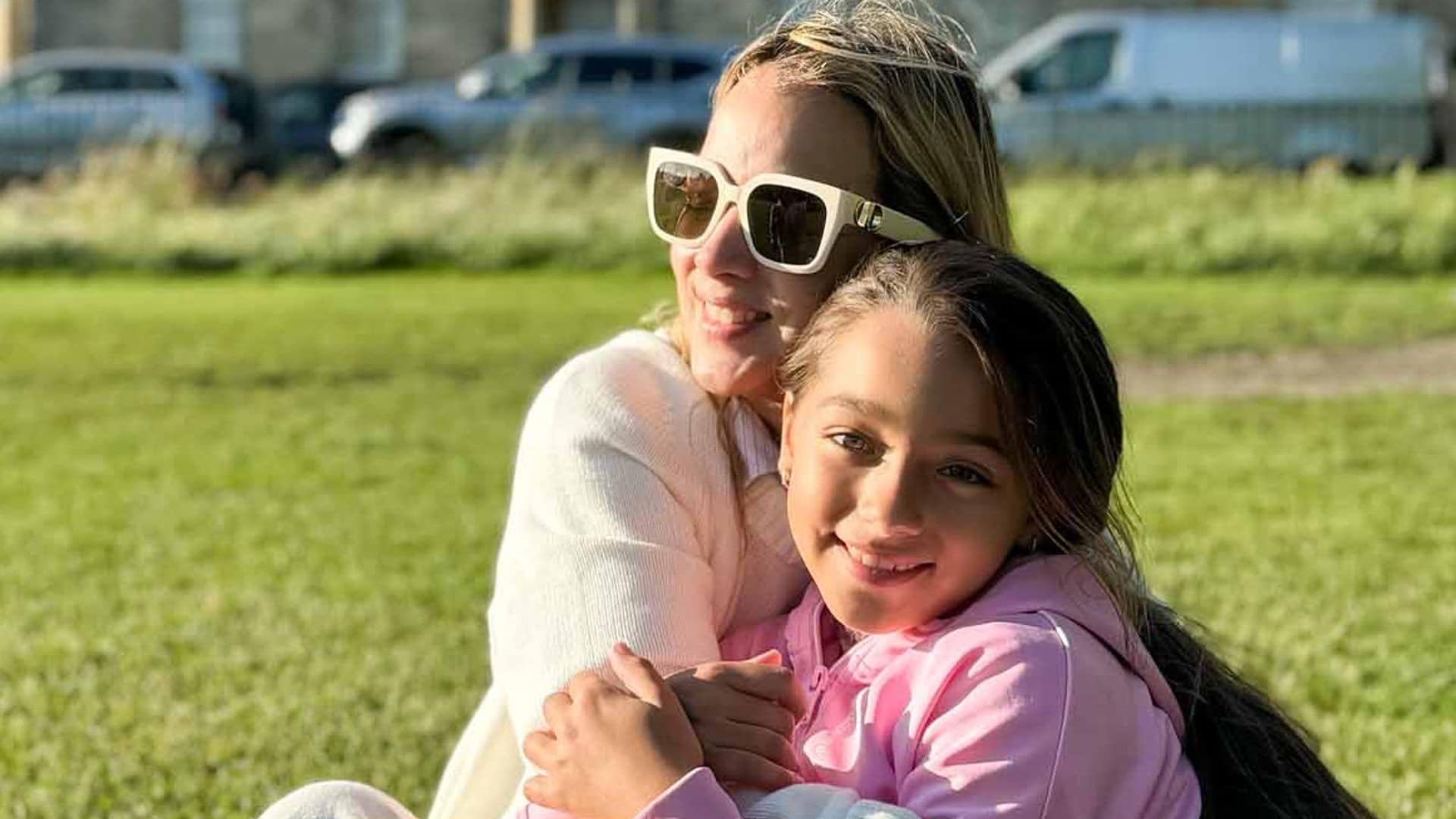 Adamari López y su hija Alaïa.