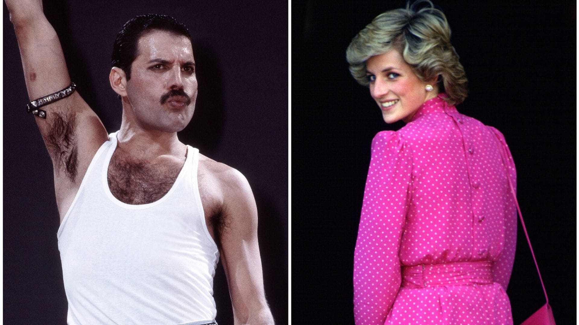 princesa diana y freddie mercury