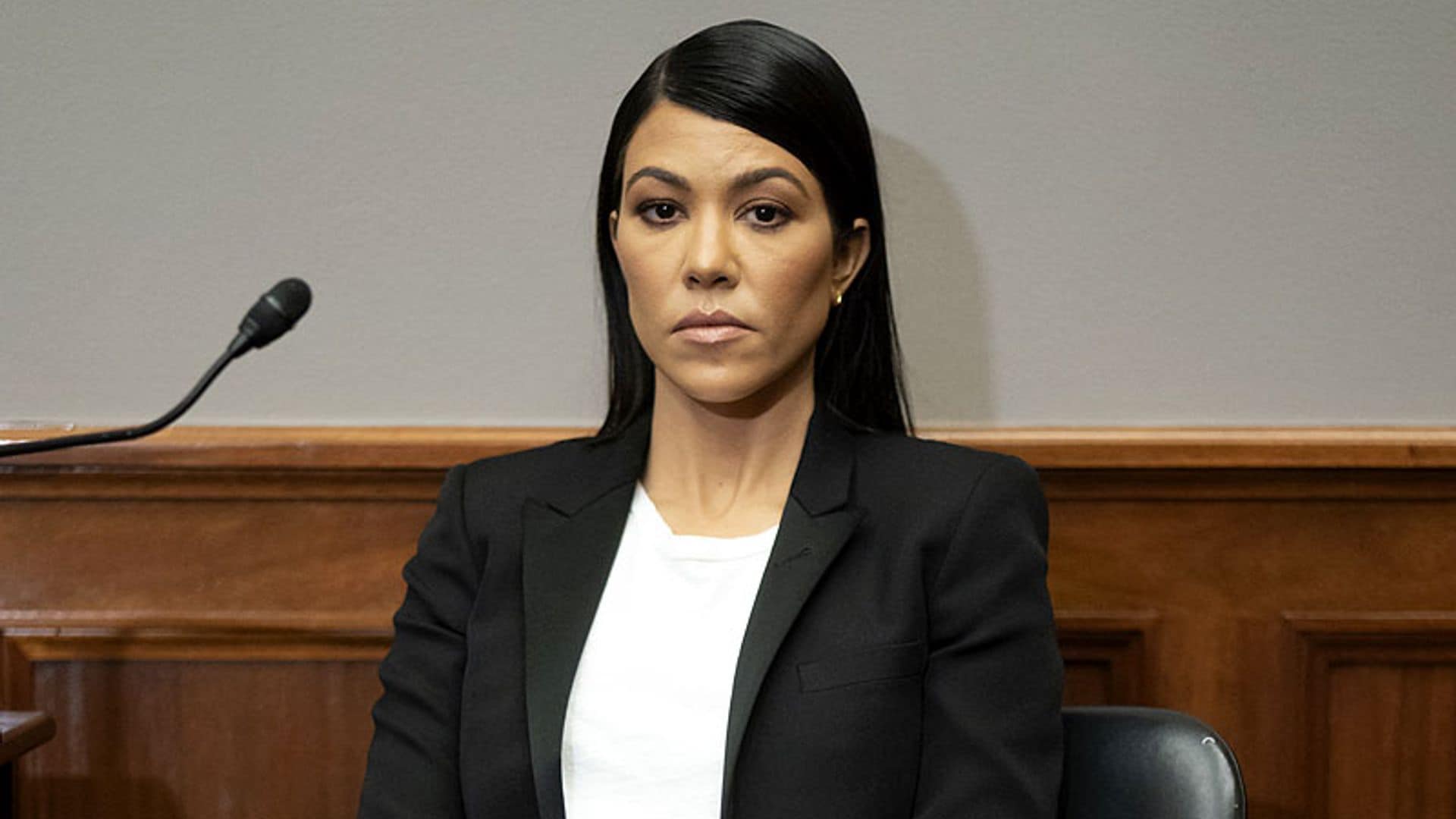 ¿Qué hacía Kourtney Kardashian en el Capitolio?