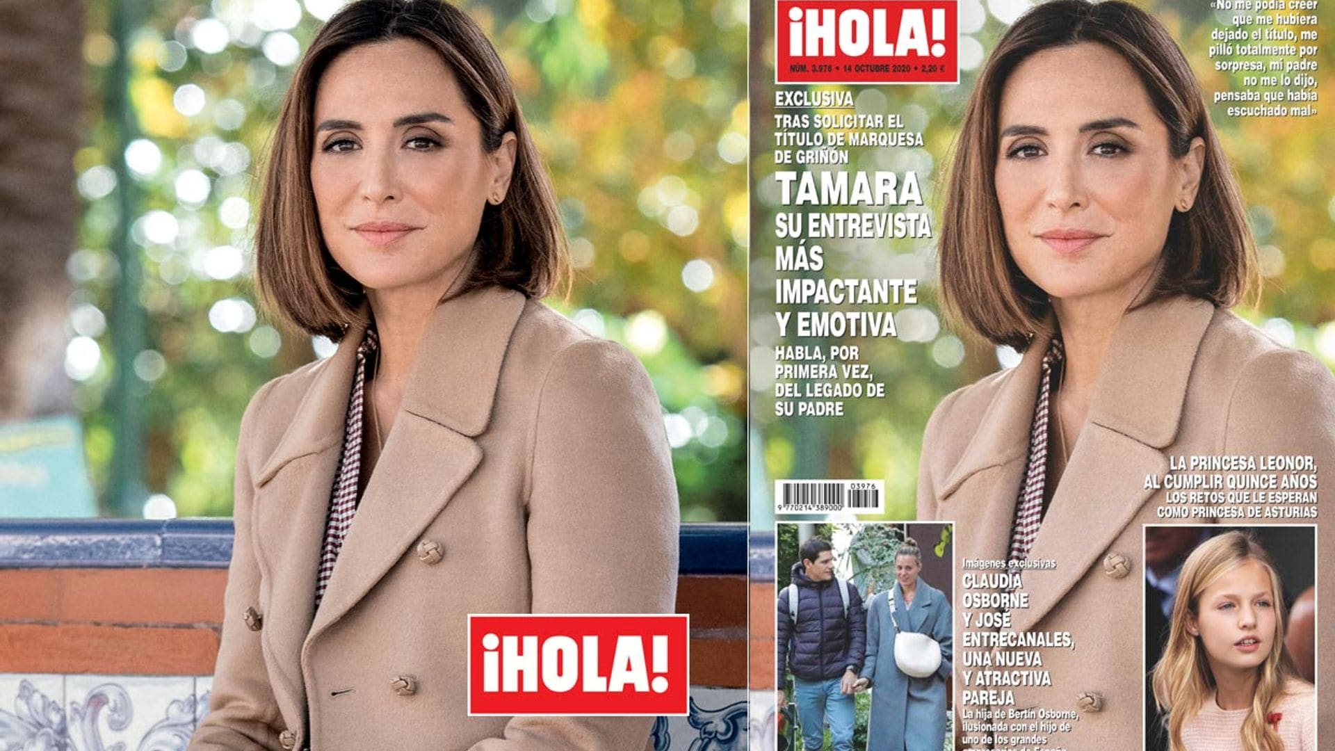 Exclusiva en ¡HOLA!: Tamara Falcó, su entrevista más impactante y emotiva