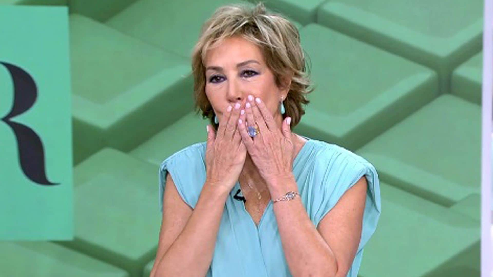 La emocionante despedida de Ana Rosa Quintana, con lágrimas en los ojos, de las mañanas de Telecinco