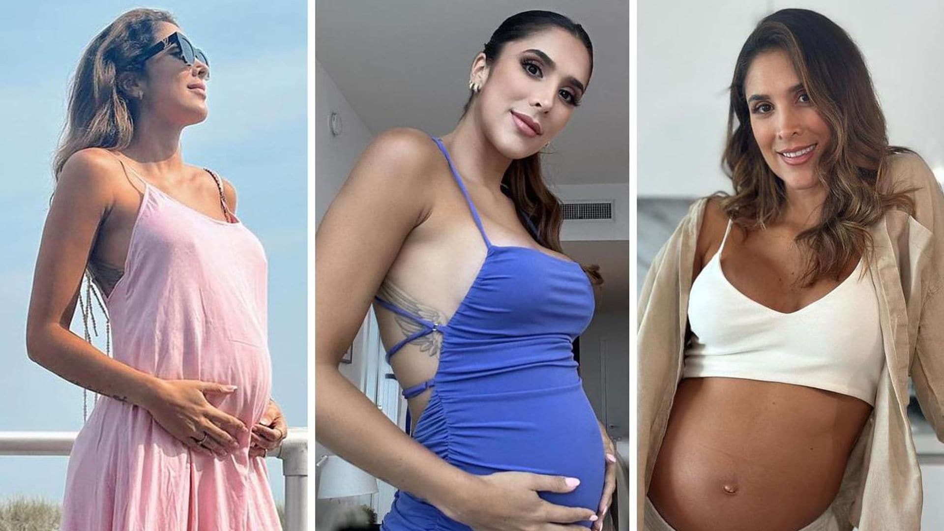 Las fotos más lindas del embarazo de Daniela Ospina