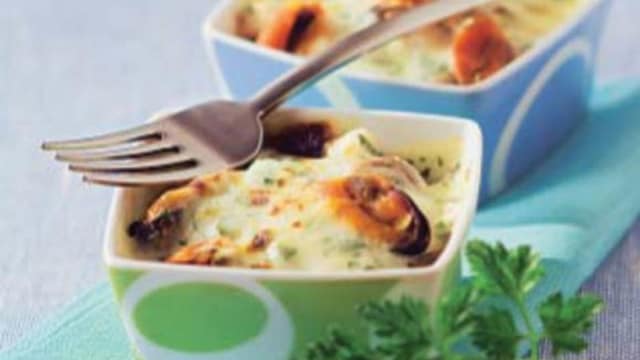 gratinado de mejillones 1