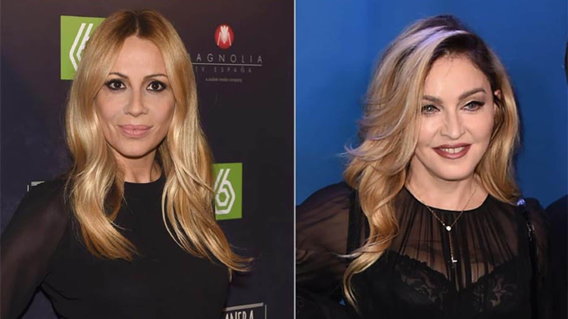 Marta Sánchez recuerda su encontronazo con Madonna