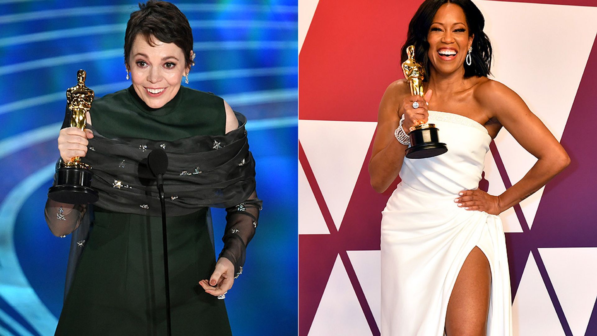 Olivia Colman por 'La favorita' y Regina King por 'El blues de Beale Street', las ganadoras de la noche de los Oscar