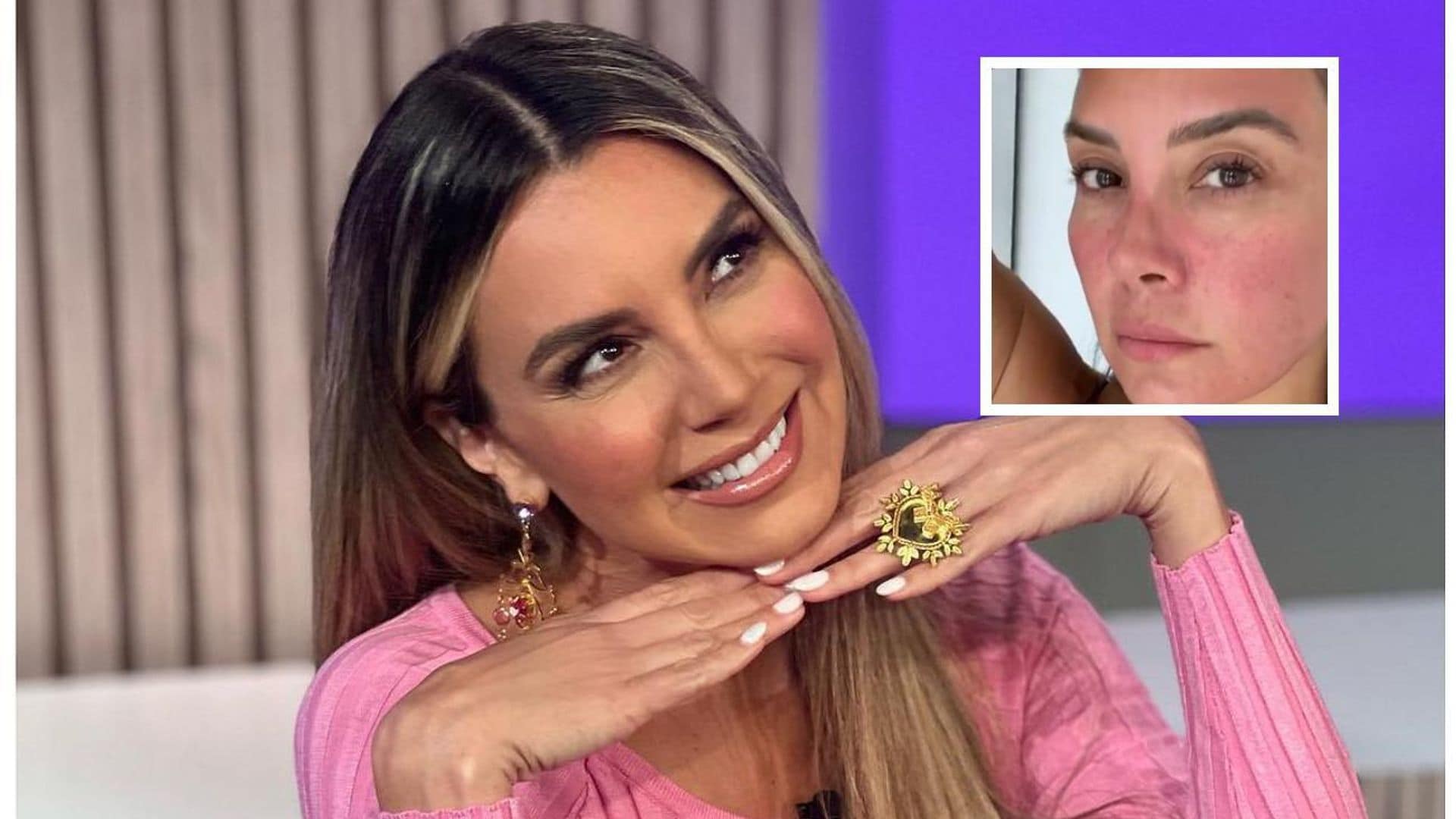 Elizabeth Gutiérrez muestra su belleza sin filtros y sin gota de maquillaje