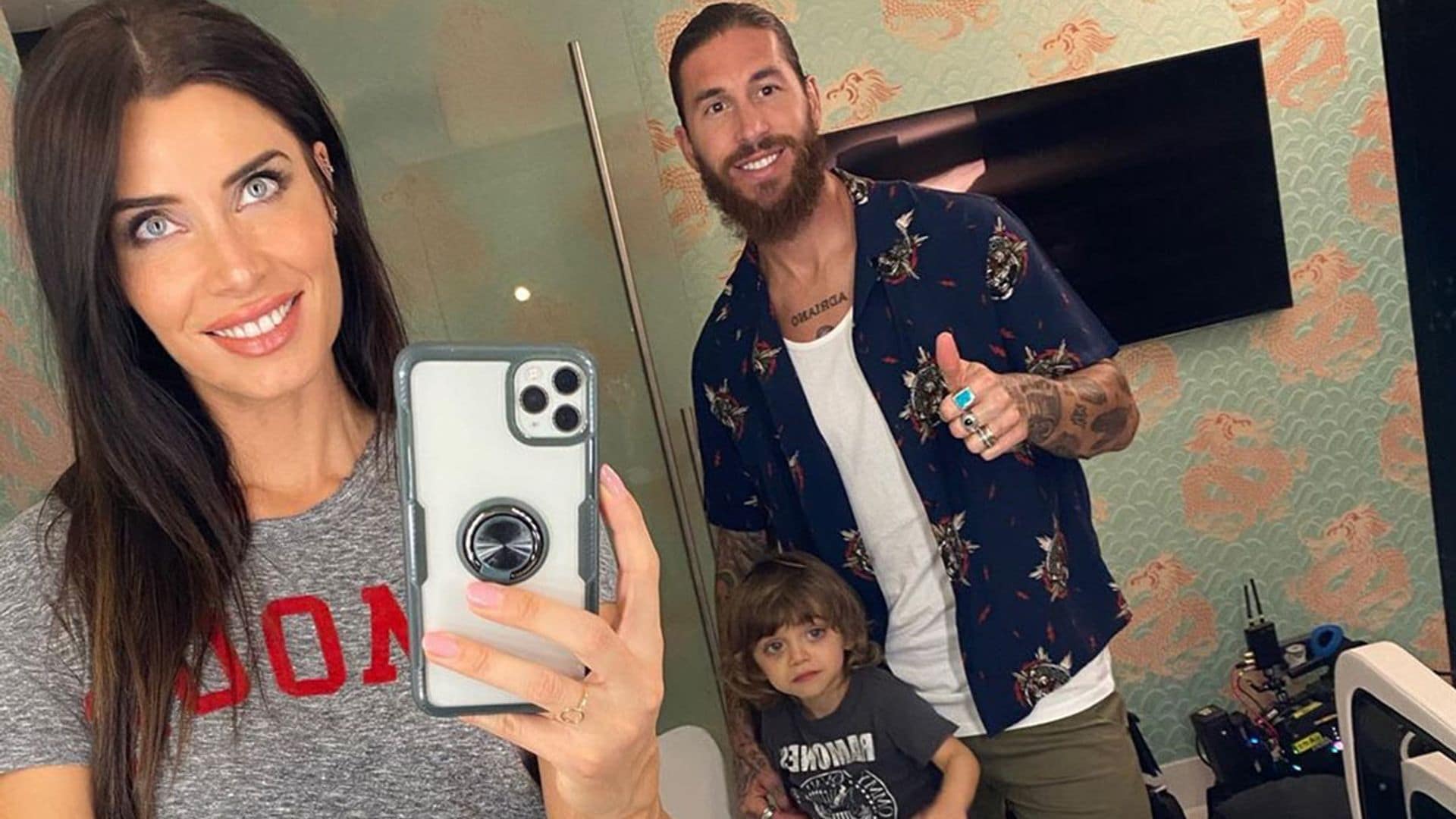 ¿Ya es Navidad? Alejandro, el hijo de Sergio Ramos, se adelanta cantando un villancico con papá