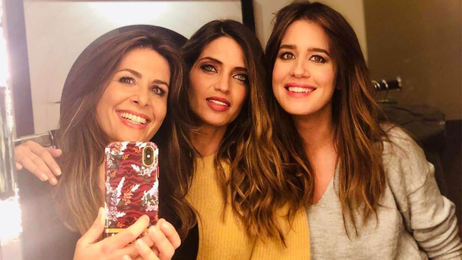 ¡Tarde de chicas! El reencuentro de Sara Carbonero con Isabel Jiménez y Nuria Roca en Madrid