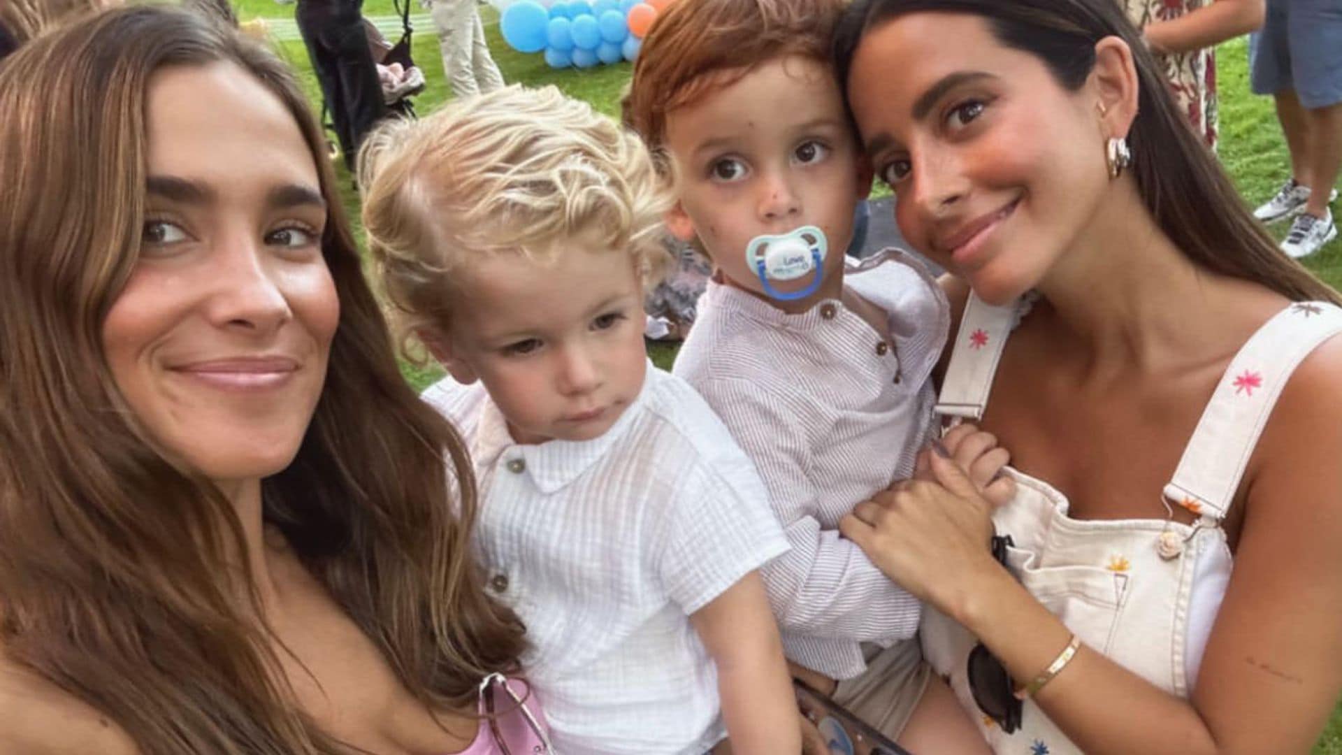 María Pombo y su pequeño Martín se lo pasan en grande en la fiesta de cumpleaños de Nico, hijo de María F. Rubíes