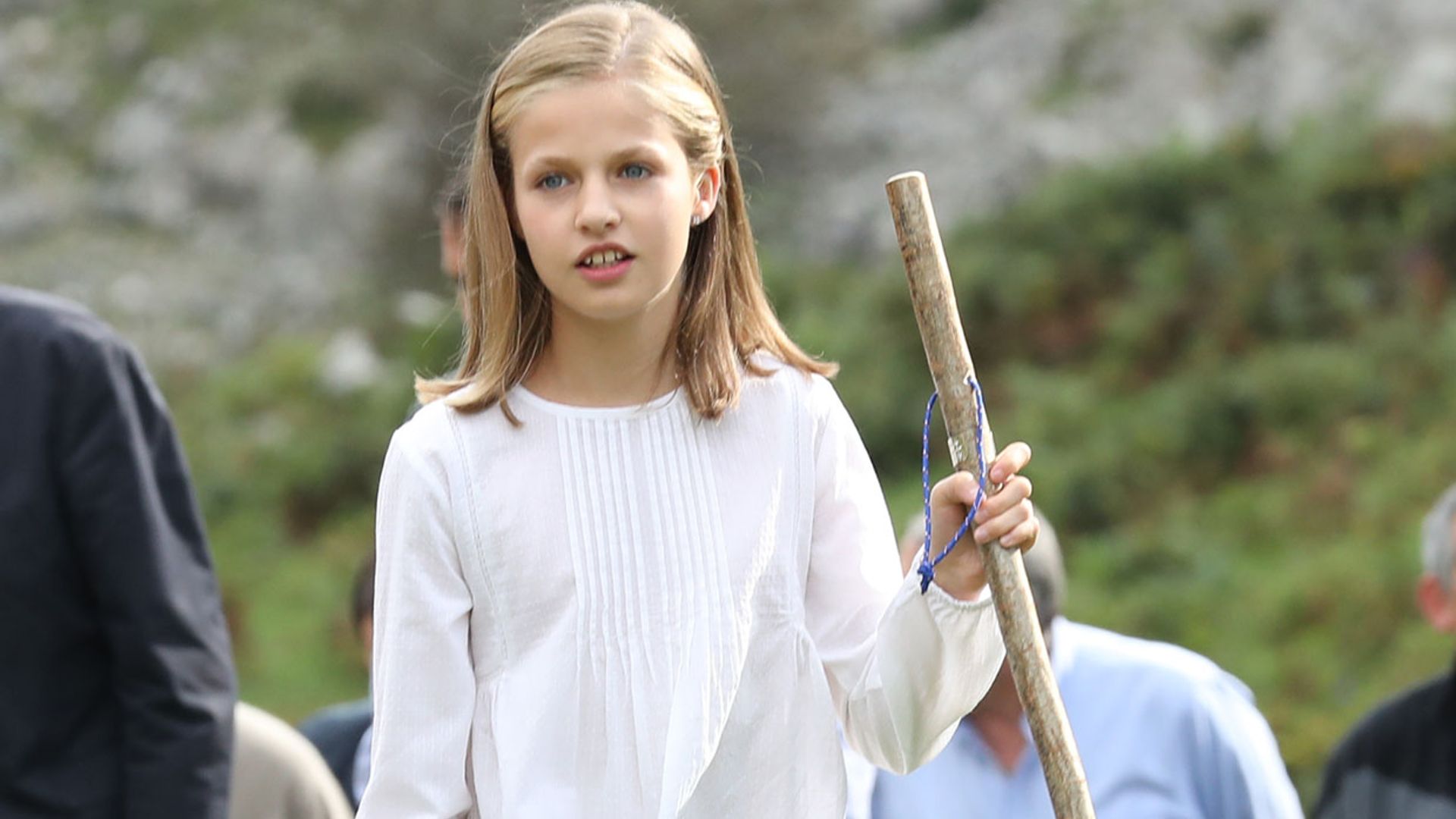 ¡Cómo ha cambiado! Así fue el primer viaje de Leonor a Asturias