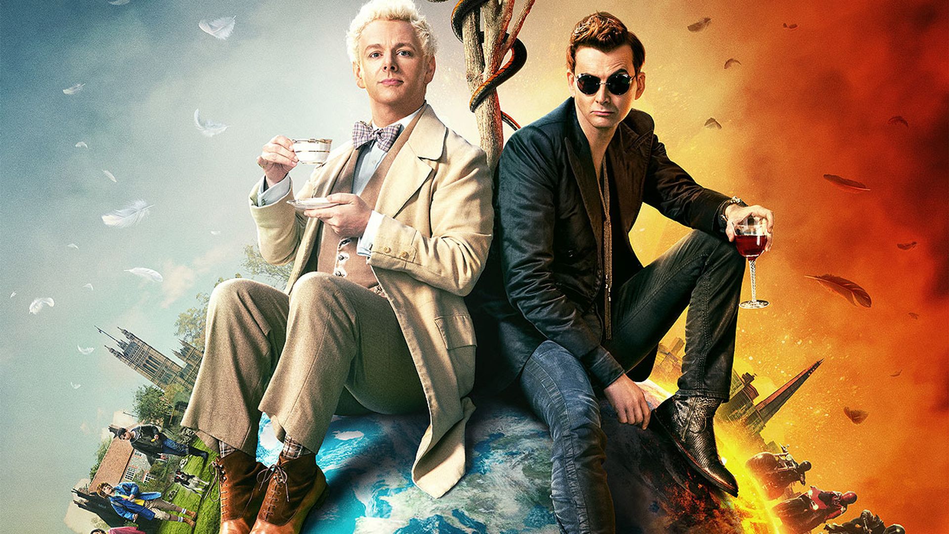 'Good Omens', la nueva serie sobre el apocalipsis con una visión que no te esperabas