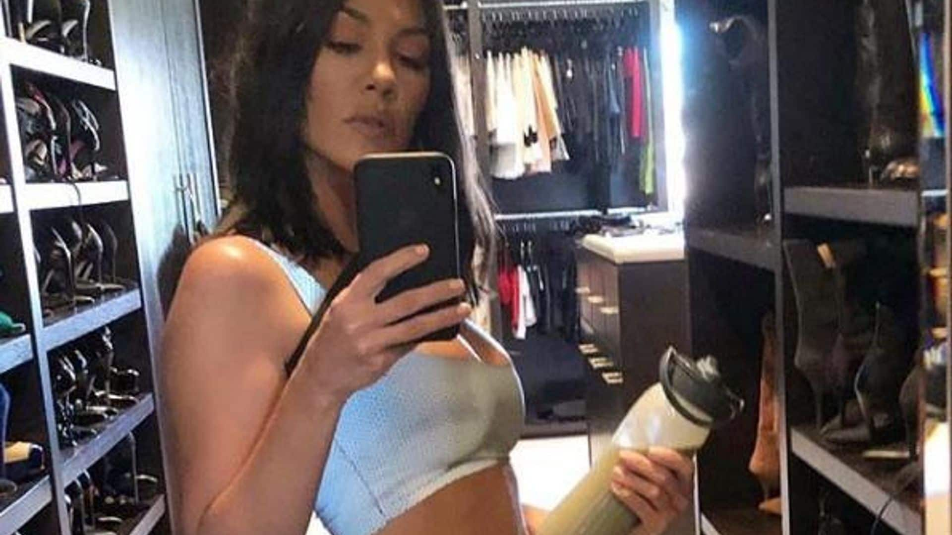 Kourtney Kardashian tiene la receta del ‘smoothie’ ideal para después de entrenar