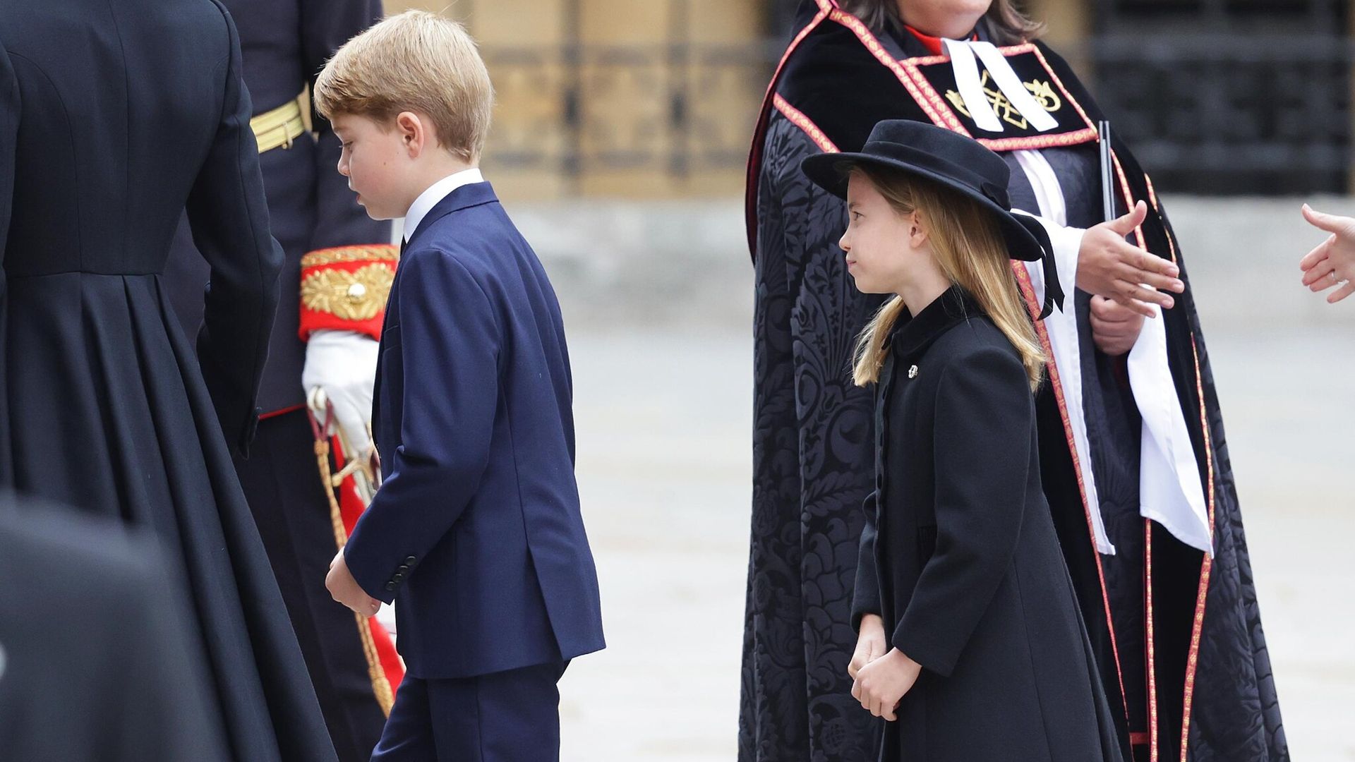 El príncipe George y la princesa Charlotte se unen al funeral de su amada bisabuela