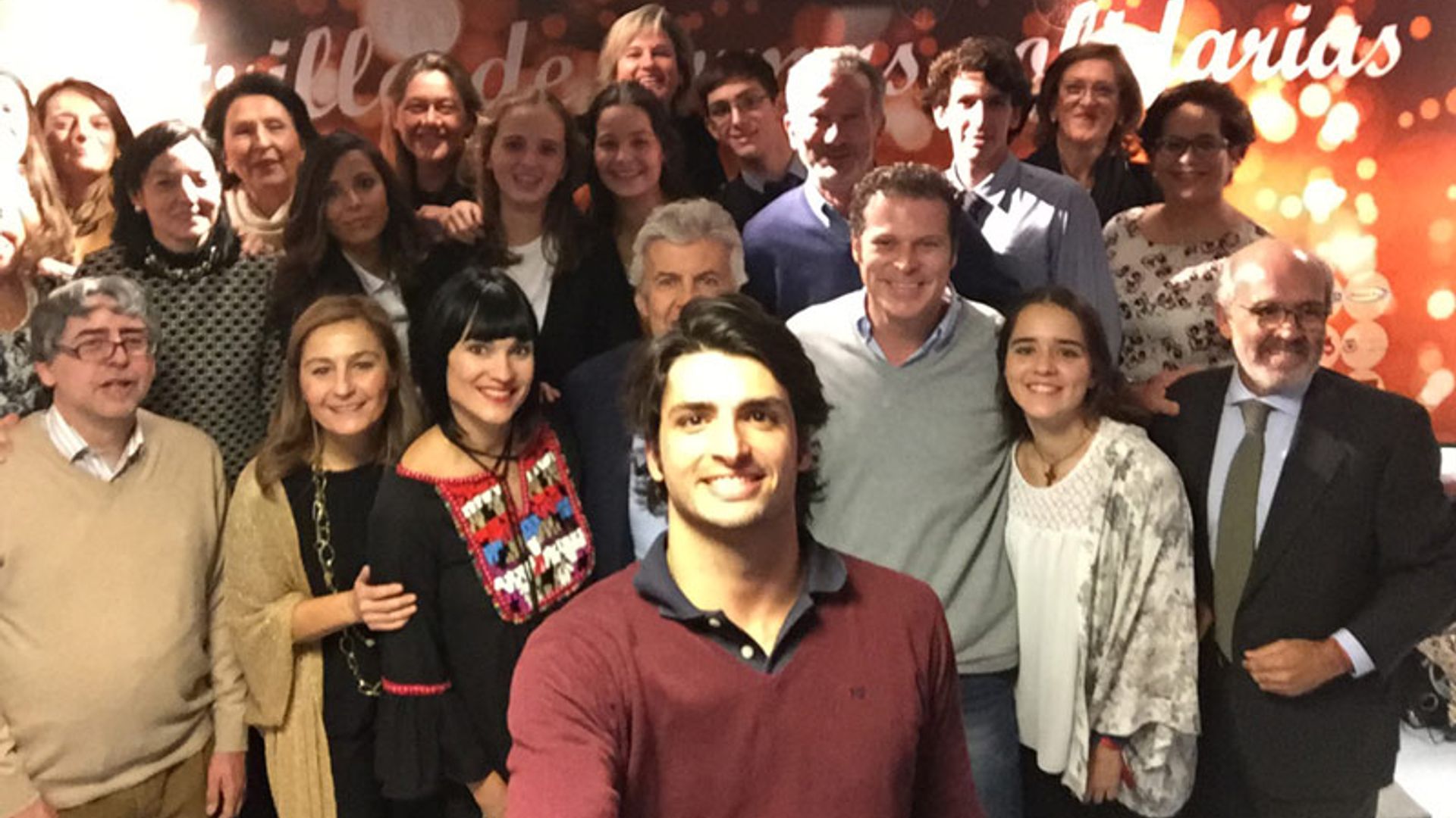 Carlos Sainz Jr., presentado como embajador del Rastrillo de Firmas Solidarias para 'poner a los niños una sonrisa en la cara'