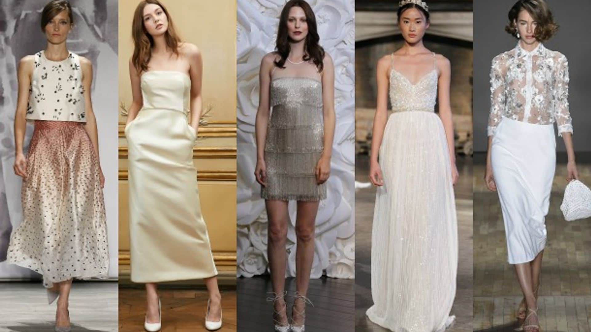 Los vestidos más 'cool' para novias alternativas