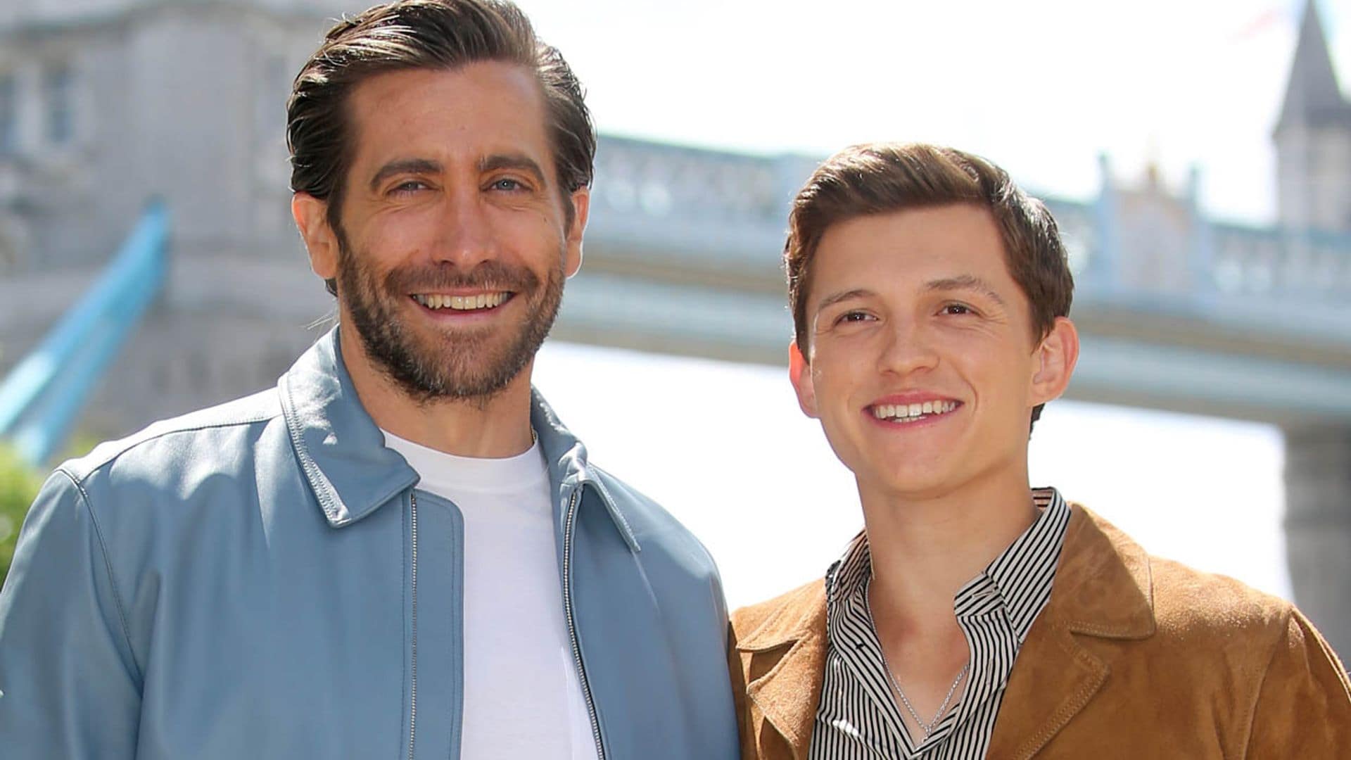 La extraña pareja: Tom Holland y Jake Gyllenhaal comparten entre bromas y piropos su momento más 'tierno'