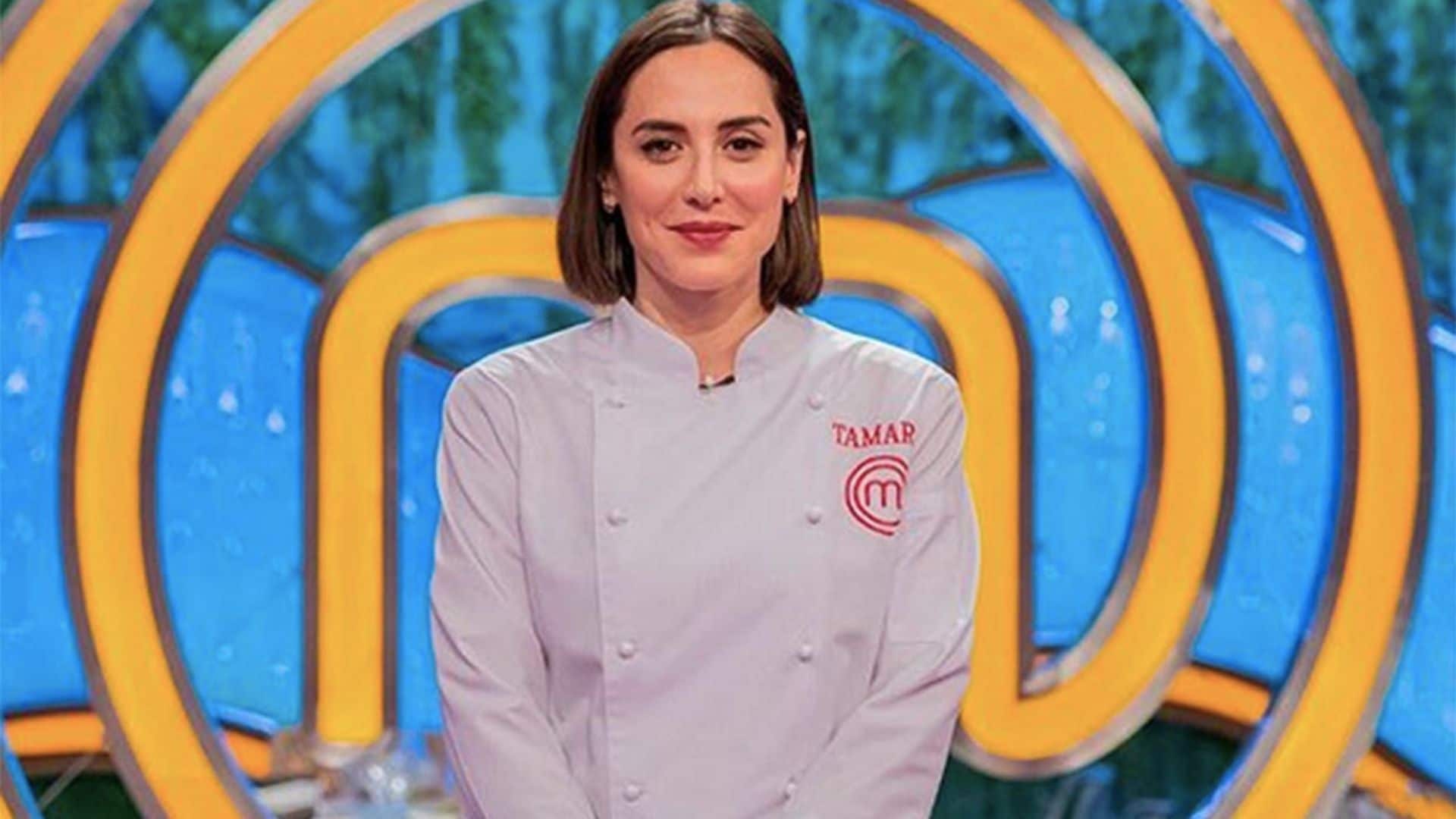 Tamara Falcó, la flamante ganadora de 'MasterChef Celebrity' regresa al plató