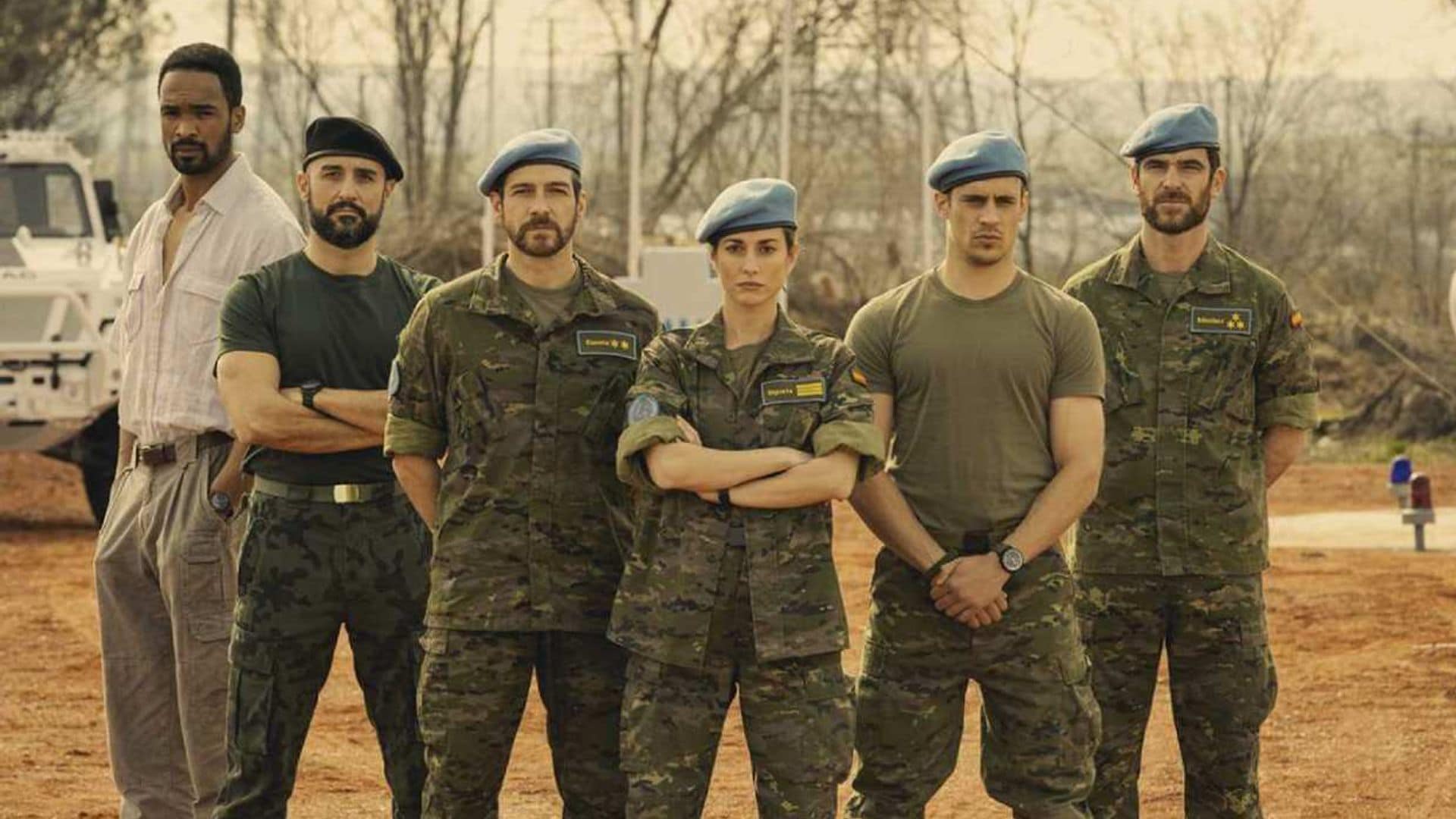 Silvia Alonso, Martiño Rivas y Féliz Gómez protagonizan 'Fuerza de paz', la nueva ficción de TVE