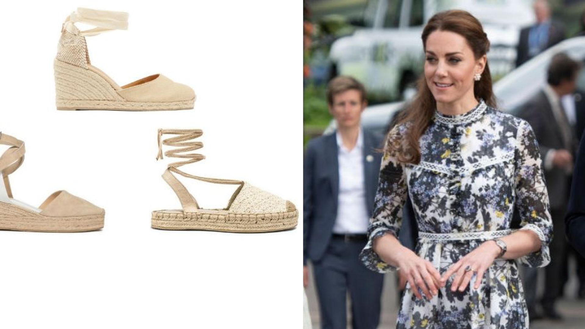 Versátiles y elegantes: Kate Middleton y sus 'espadrilles' ideales para el verano