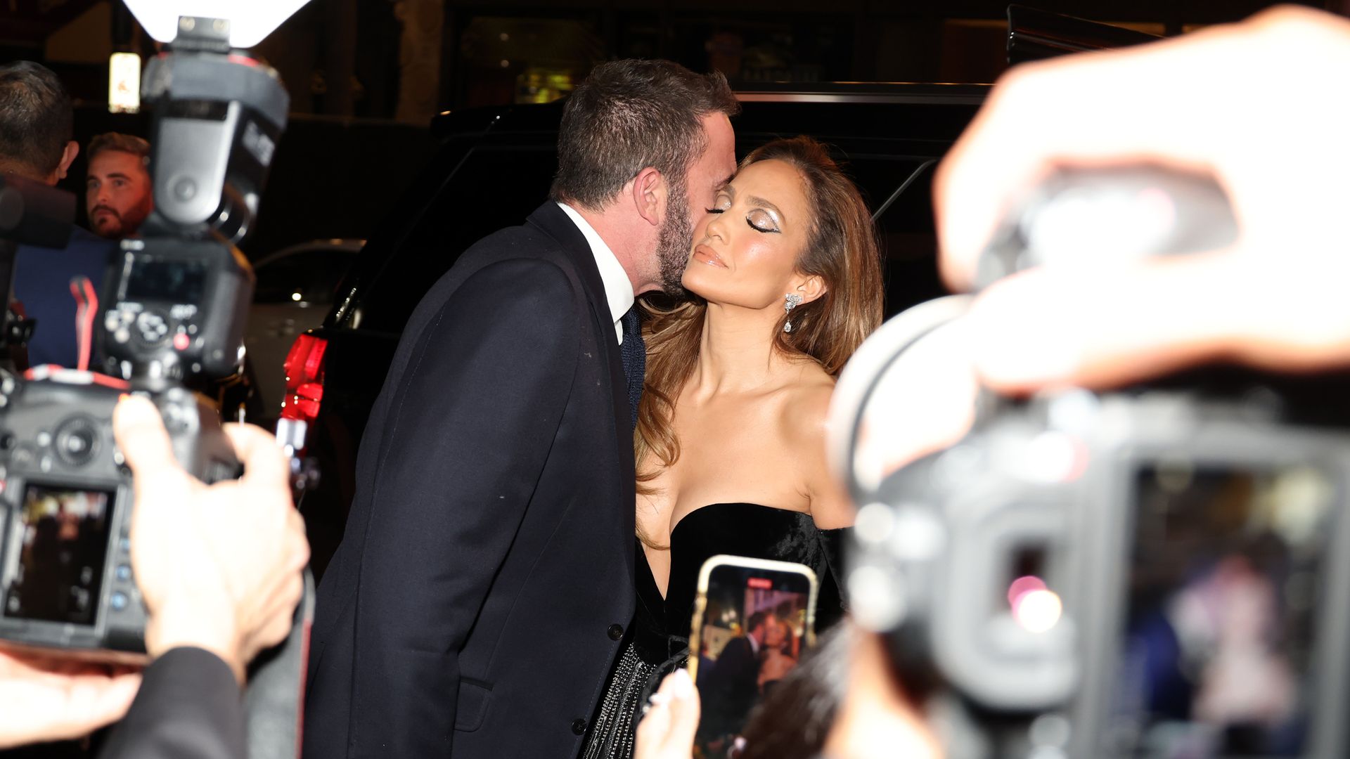 Los gestos de la pareja en su última alfombra roja hace seis meses 