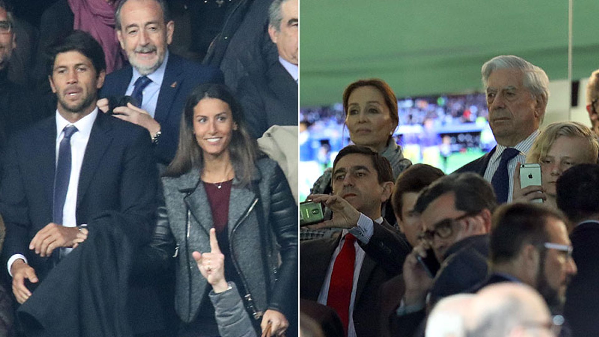 Isabel Preysler y Ana Boyer... ¡al fútbol, mejor en pareja!