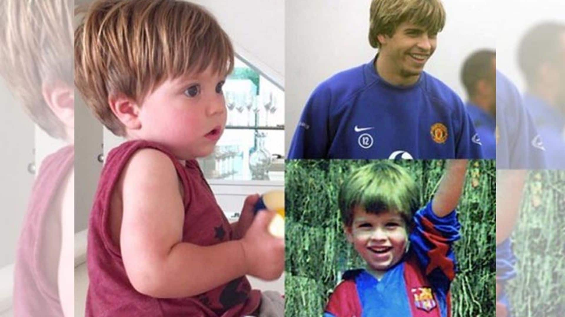 ¡Idéntico a papá! El impresionante parecido de Gerard Piqué y su hijo Sasha