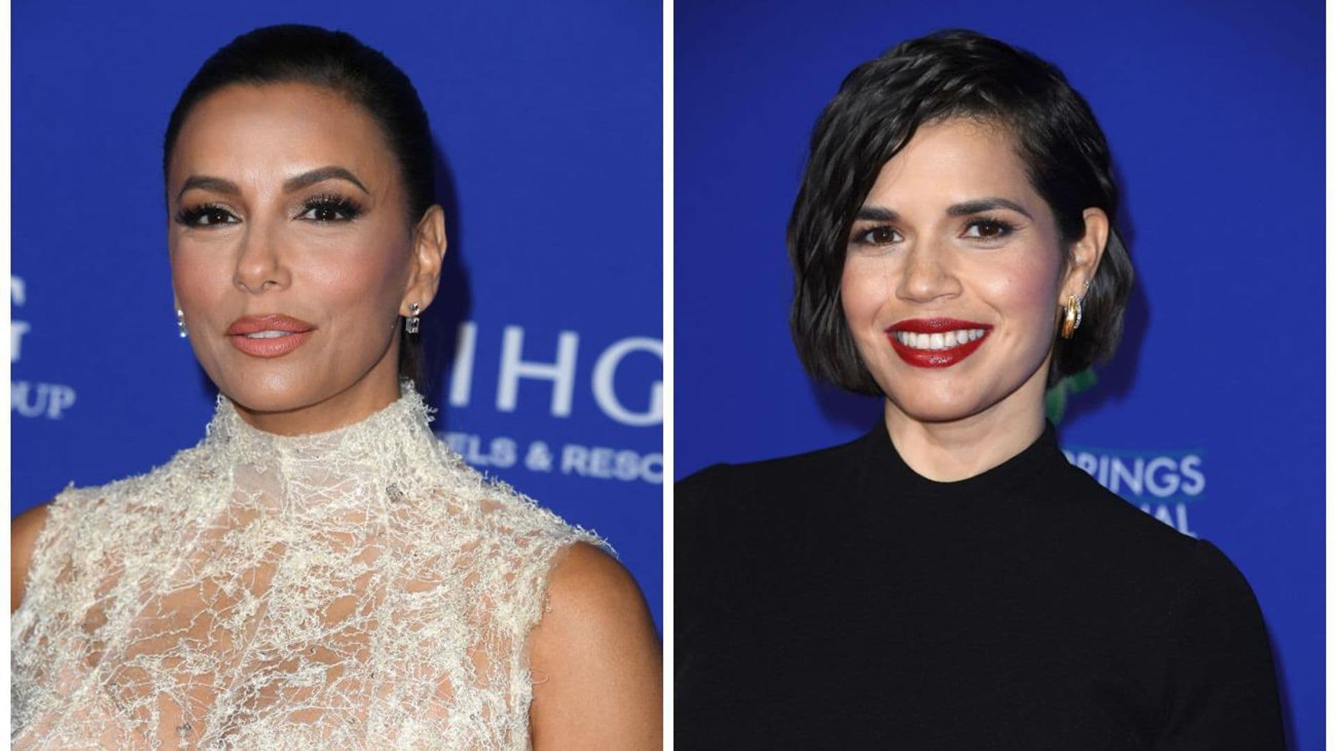 America Ferrera y Eva Longoria deslumbran durante su primera alfombra roja de 2024