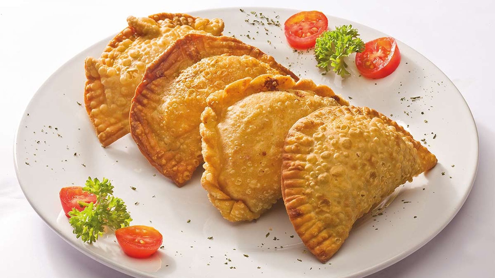 Empanadillas de trucha y jamón