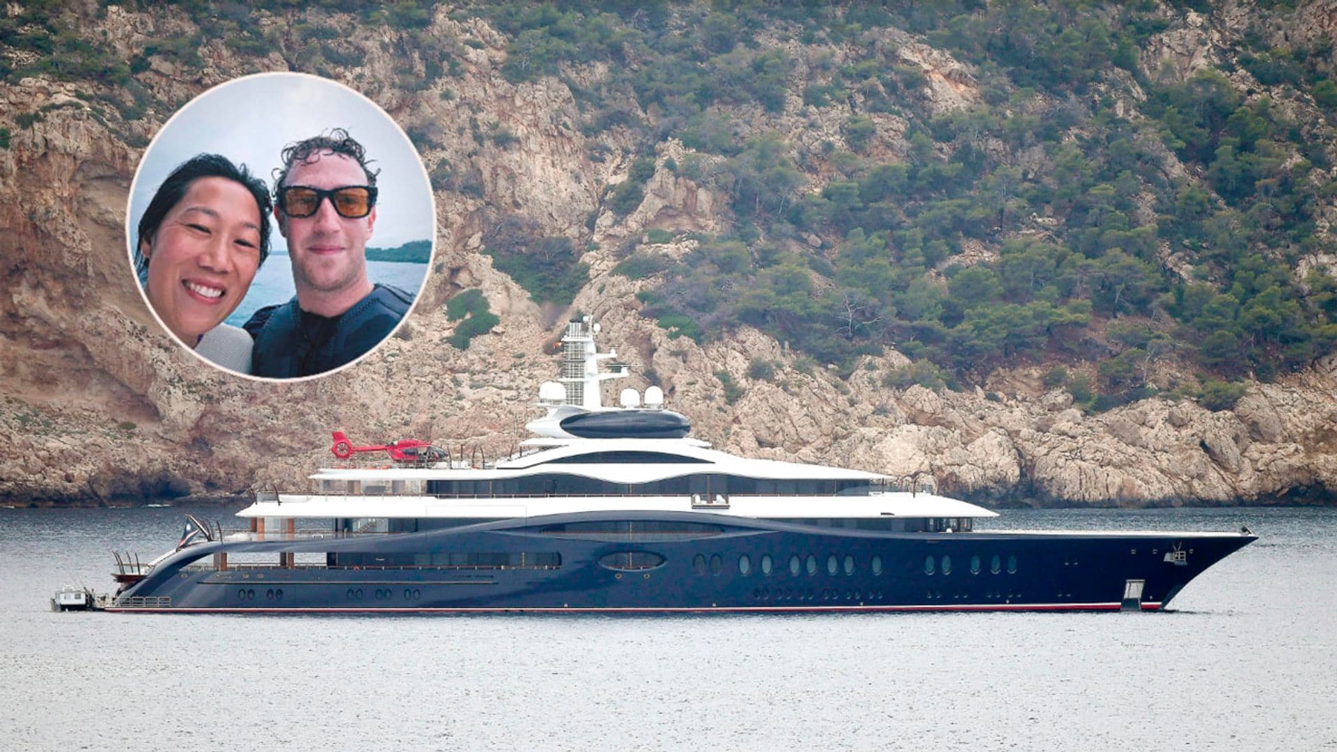 Así es el megayate de Mark Zuckerberg valorado en 300 millones de euros que navega por Mallorca