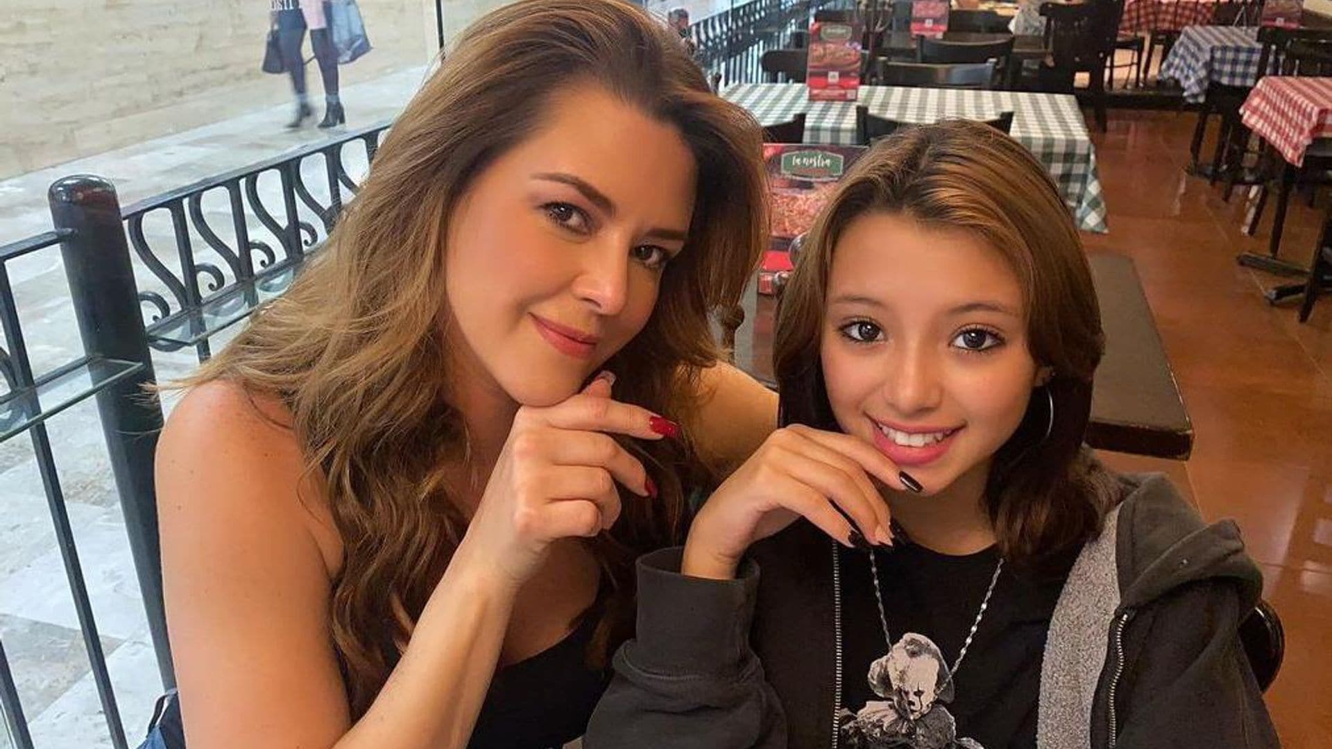 Alicia Machado confiesa que su hija está afectada por todo lo que se dice de sus padres