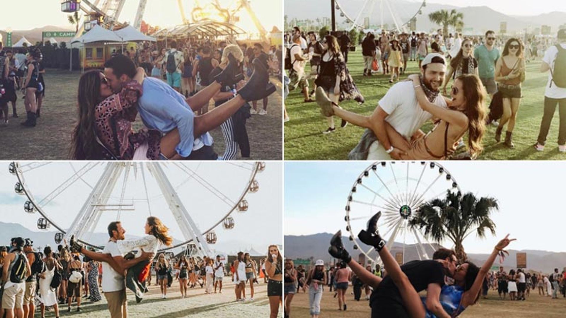 Esta es la imagen que toda bloguera se hace al llegar a Coachella